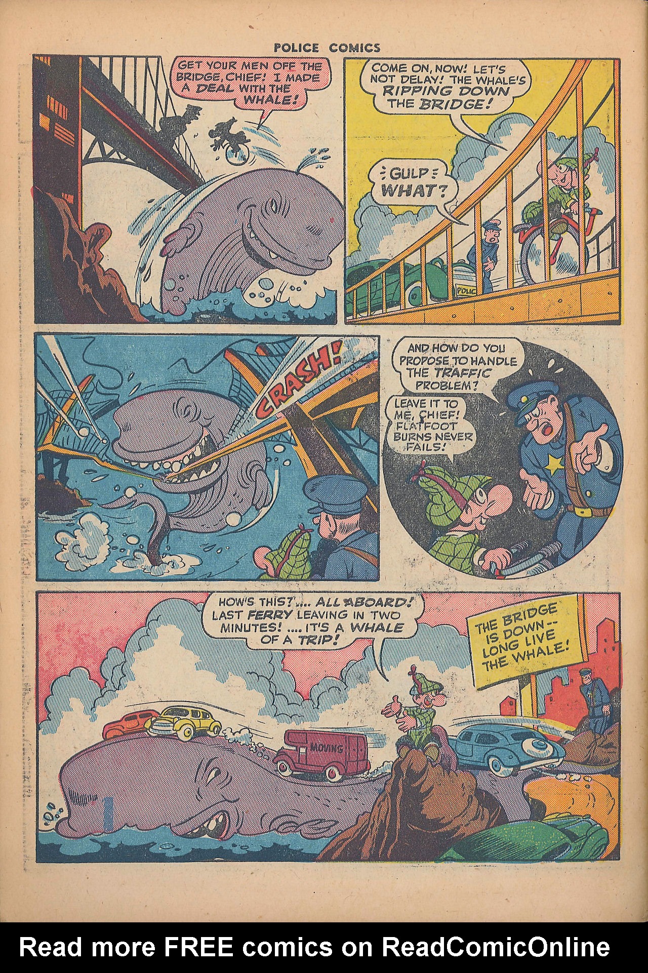 Read online Police Comics comic -  Issue #44 - 50