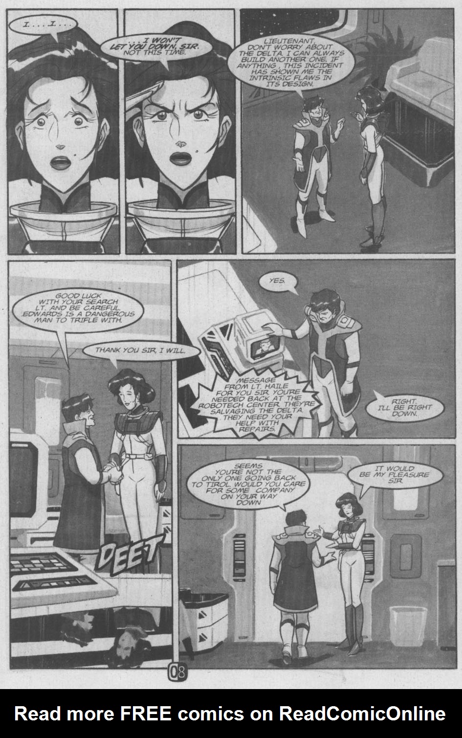 Read online Robotech II: The Sentinels comic -  Issue #4 - 10