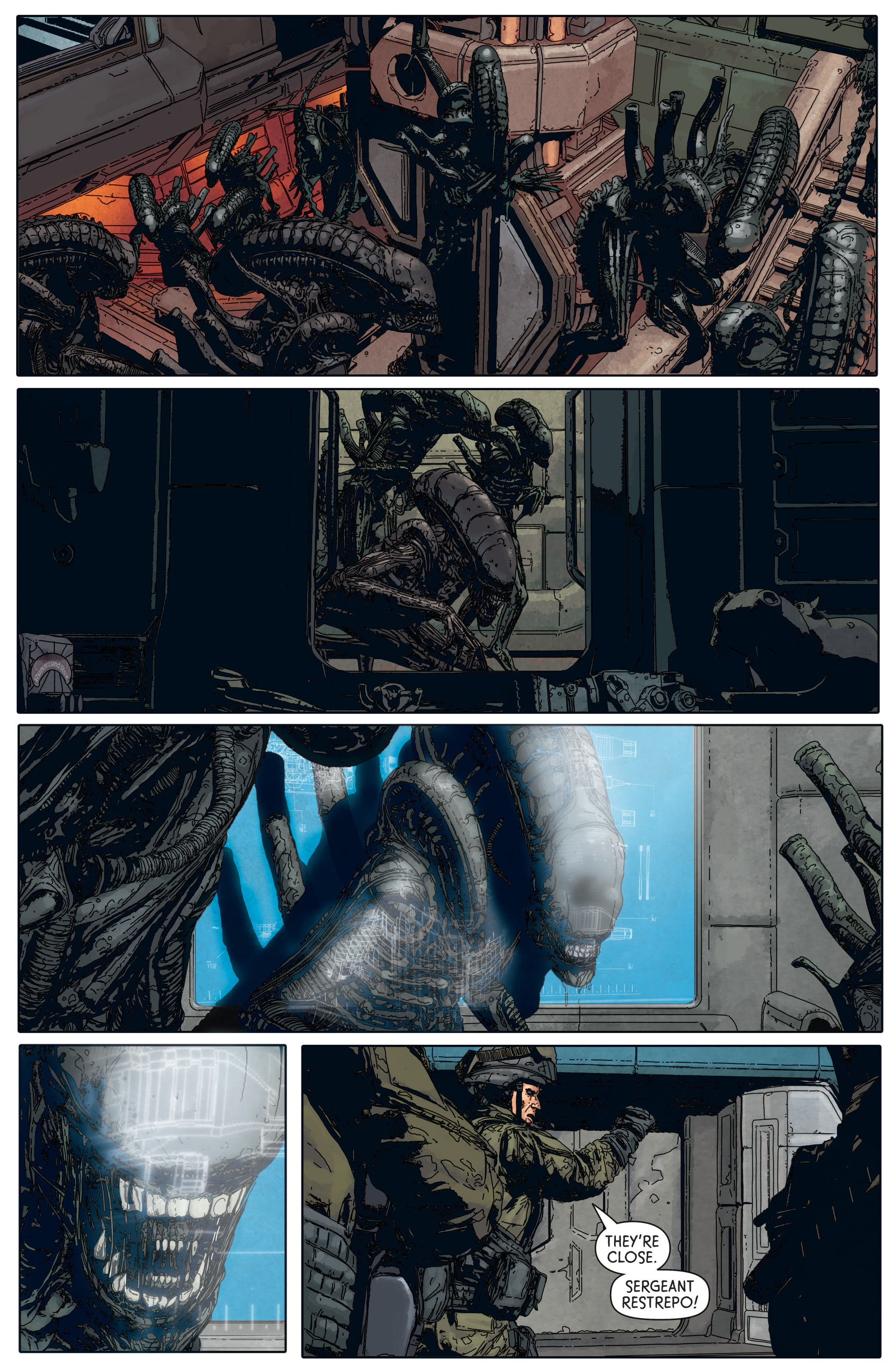 Read online Aliens: Defiance comic -  Issue #5 - 21