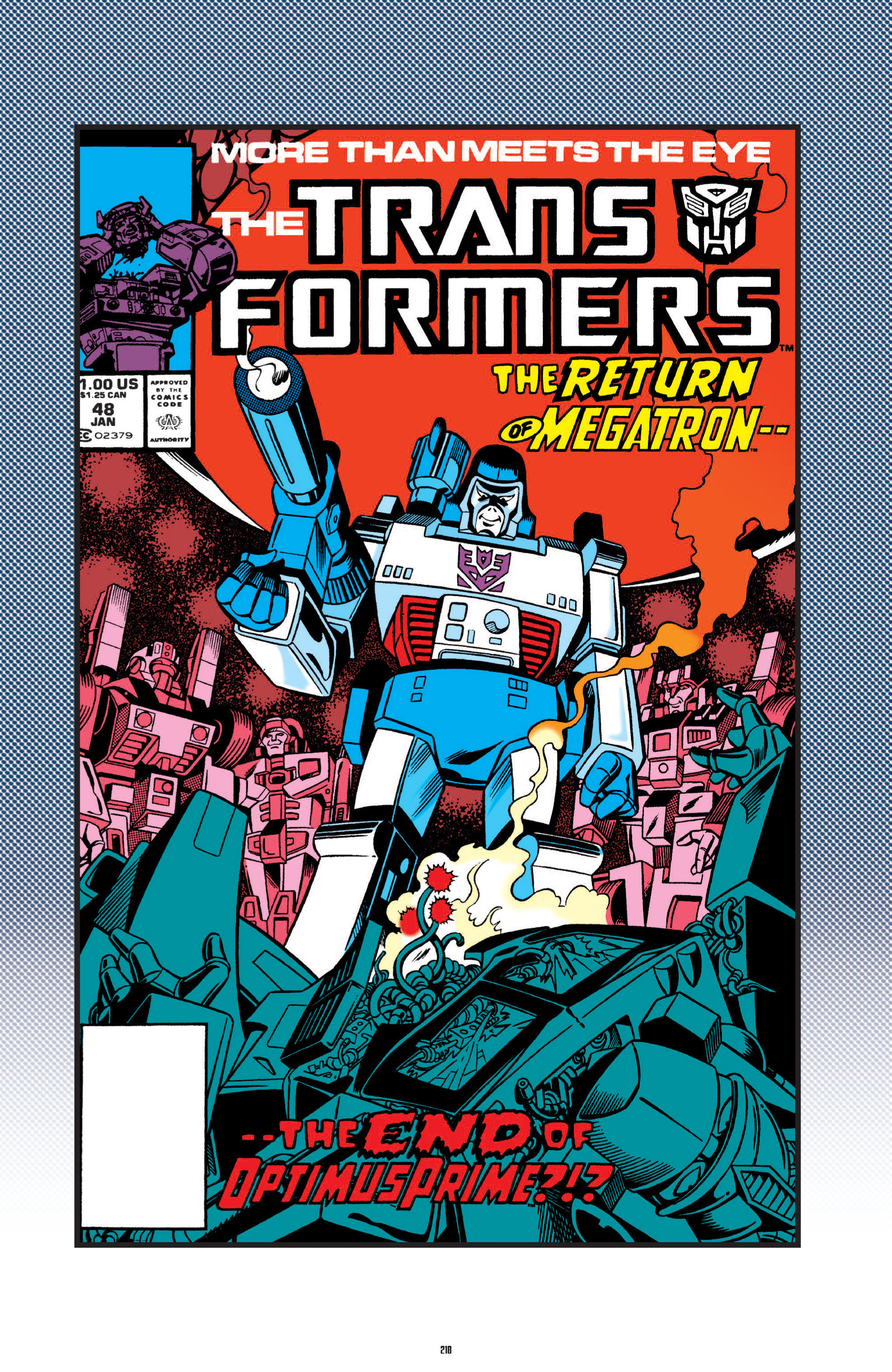 Read online The Transformers Classics comic -  Issue # TPB 4 - 219