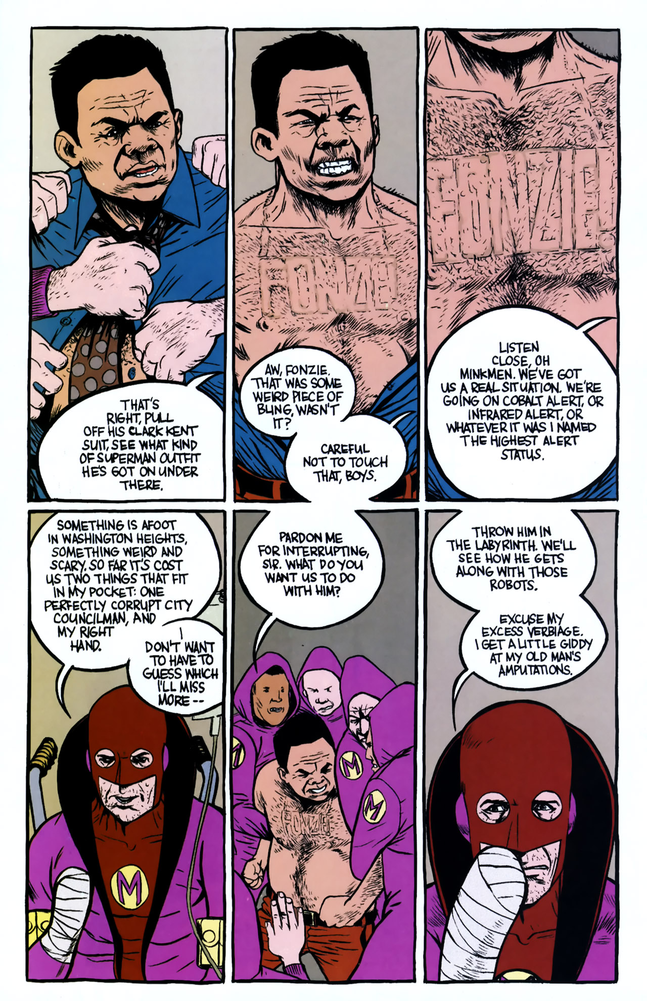 Read online Omega: The Unknown (2007) comic -  Issue #4 - 21