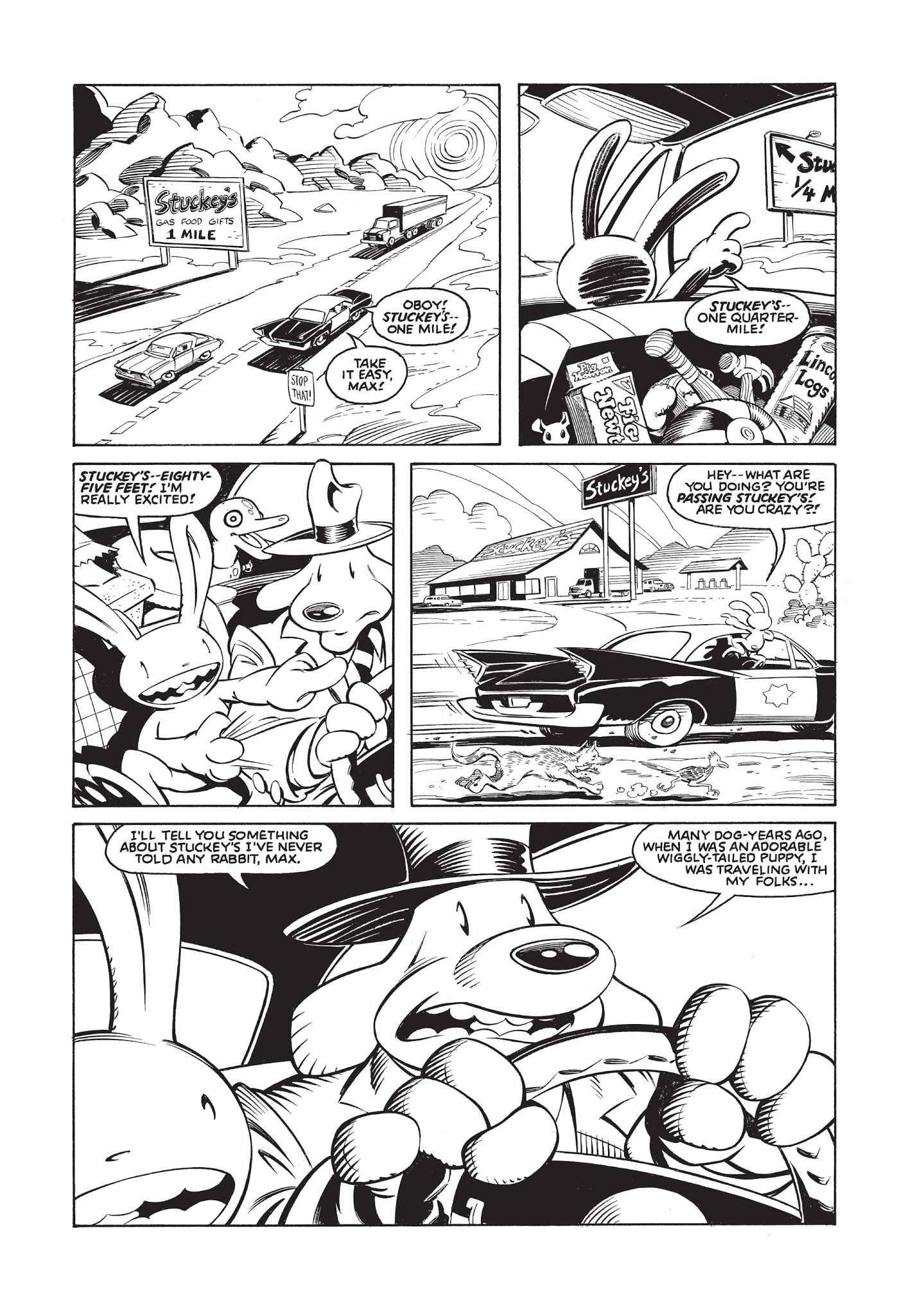 Read online Sam & Max Surfin' The Highway comic -  Issue # TPB - 59