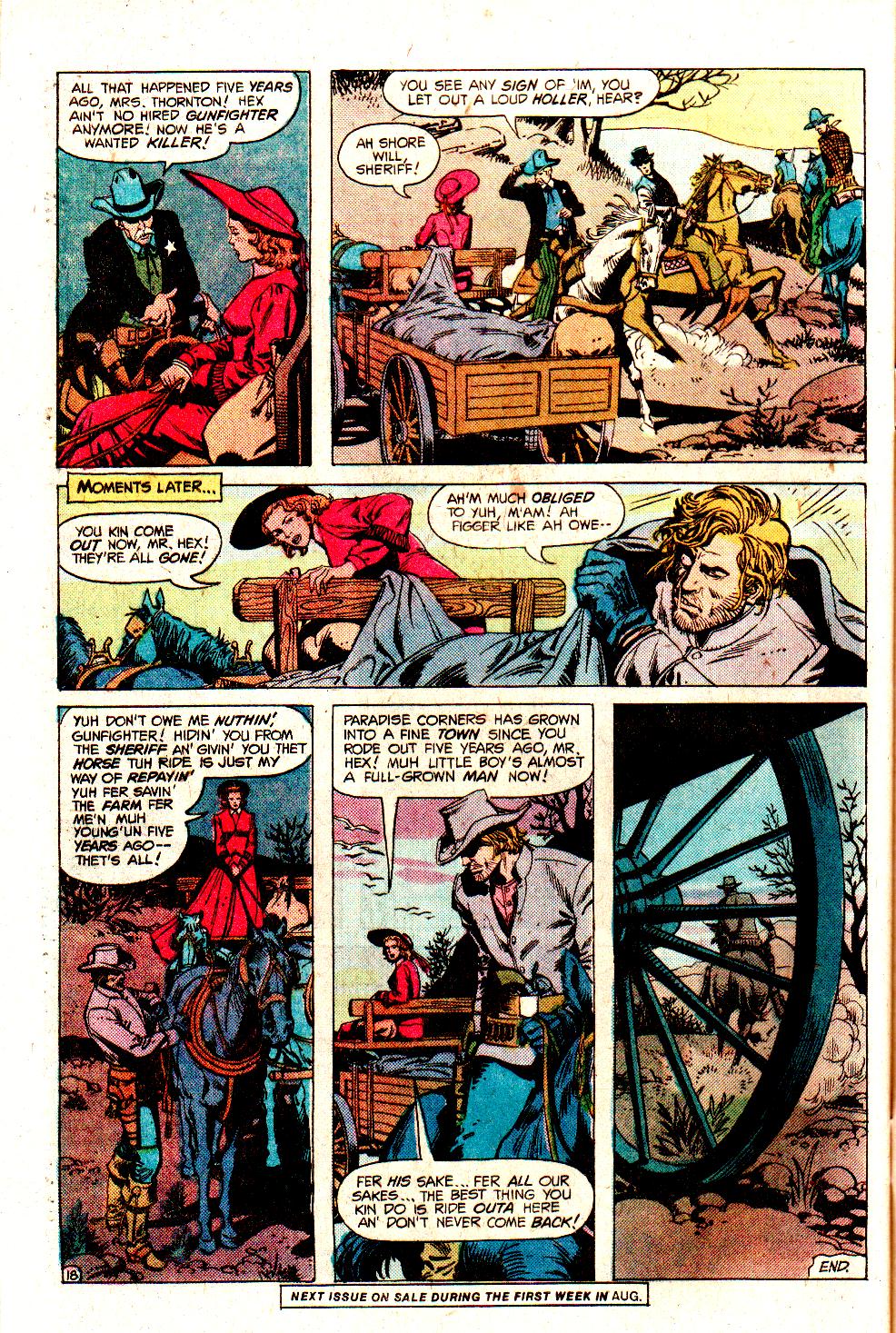 Read online Jonah Hex (1977) comic -  Issue #5 - 32