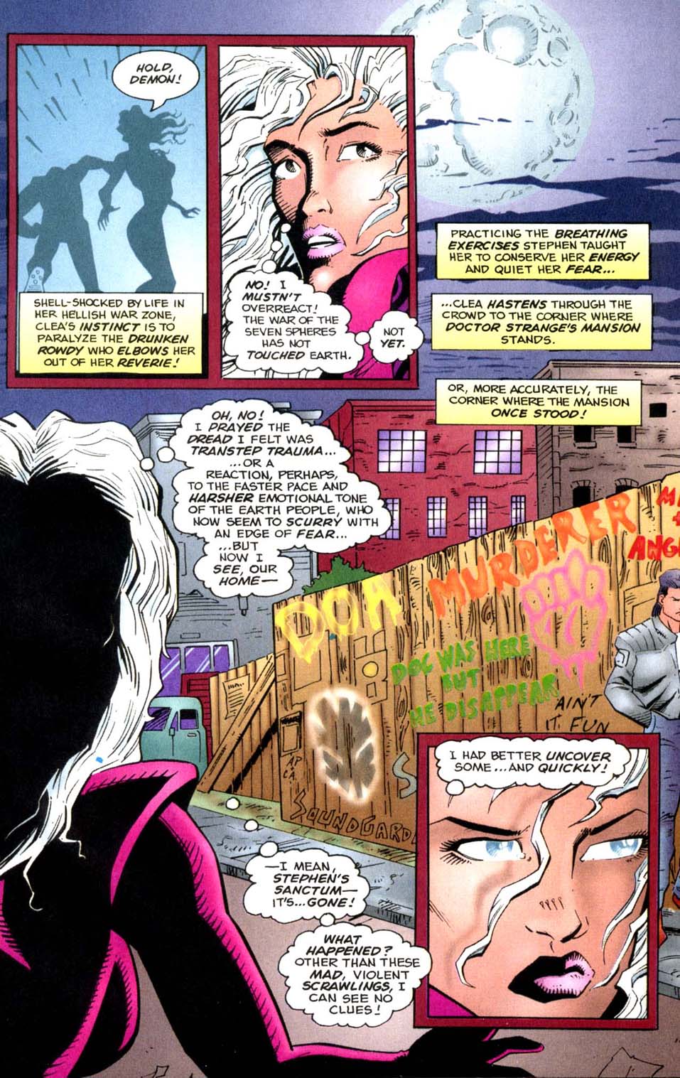 Read online Doctor Strange: Sorcerer Supreme comic -  Issue #67 - 4