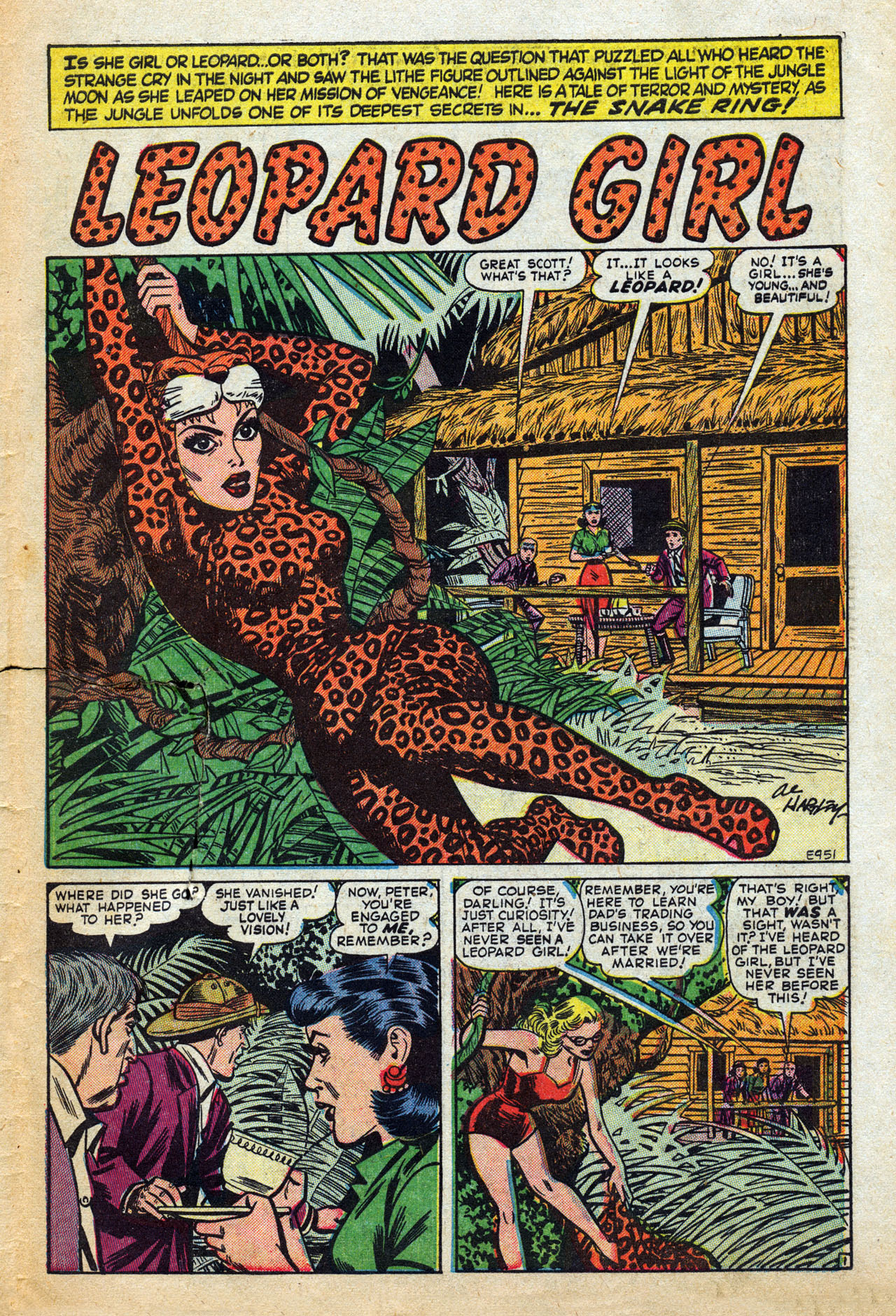 Read online Jungle Action (1954) comic -  Issue #1 - 27