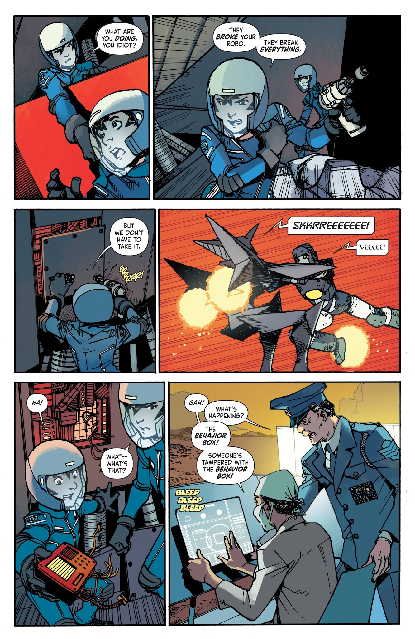 Read online Mech Cadet Yu comic -  Issue #4 - 15