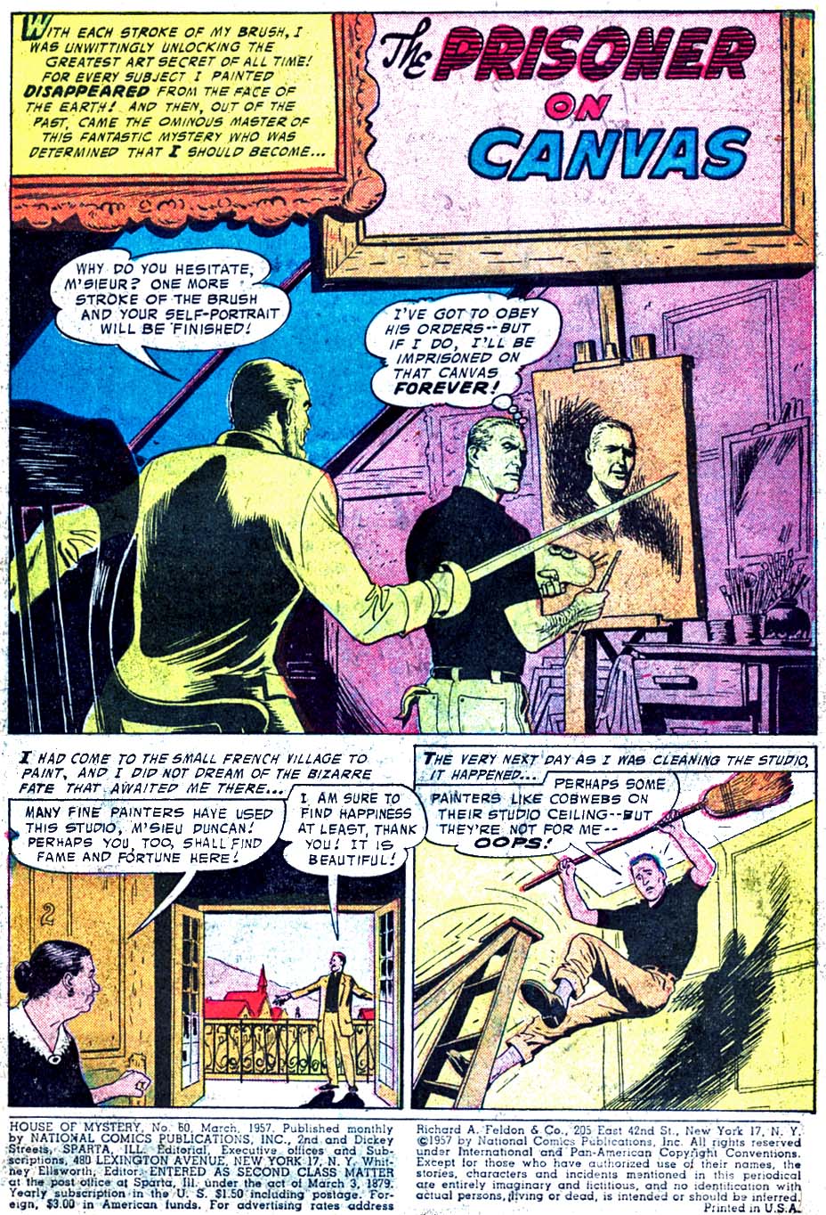 Read online House of Mystery (1951) comic -  Issue #60 - 3