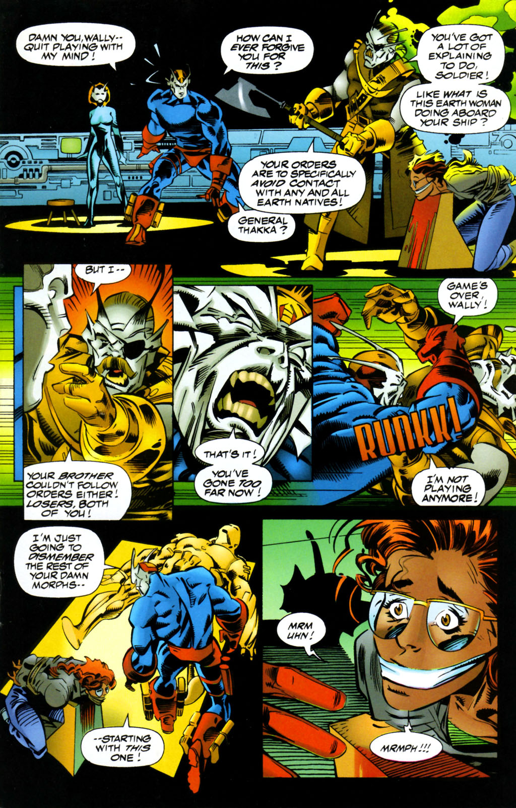 Read online Vanguard (1993) comic -  Issue #4 - 12