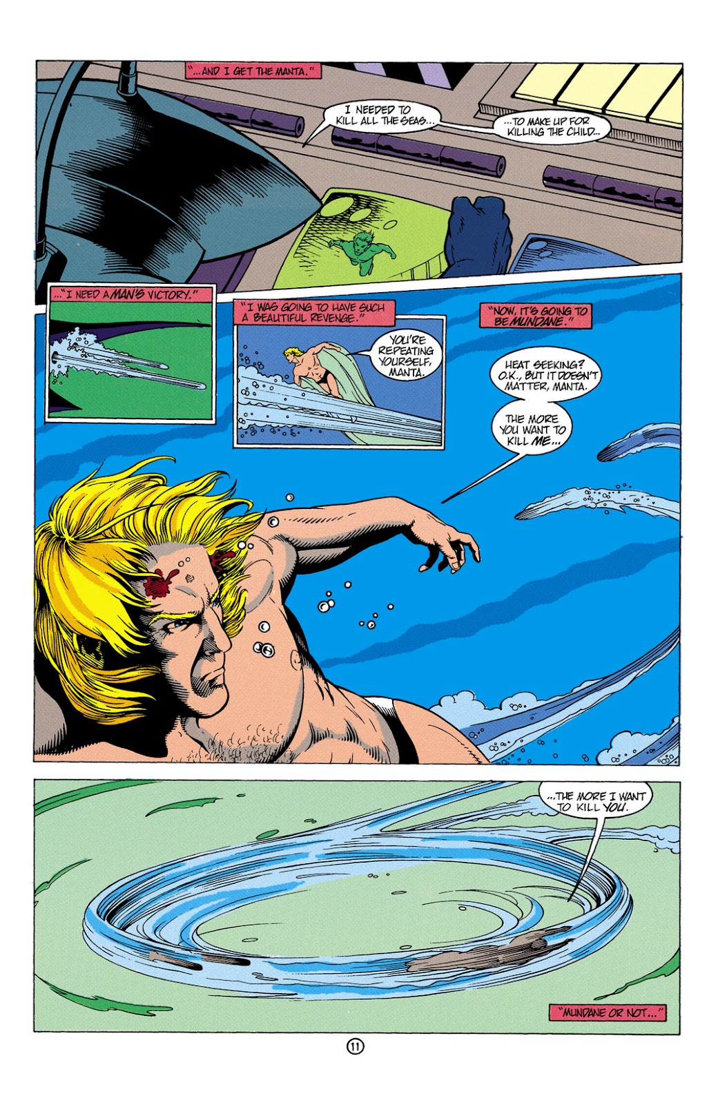 Aquaman (1991) Issue #6 #6 - English 12