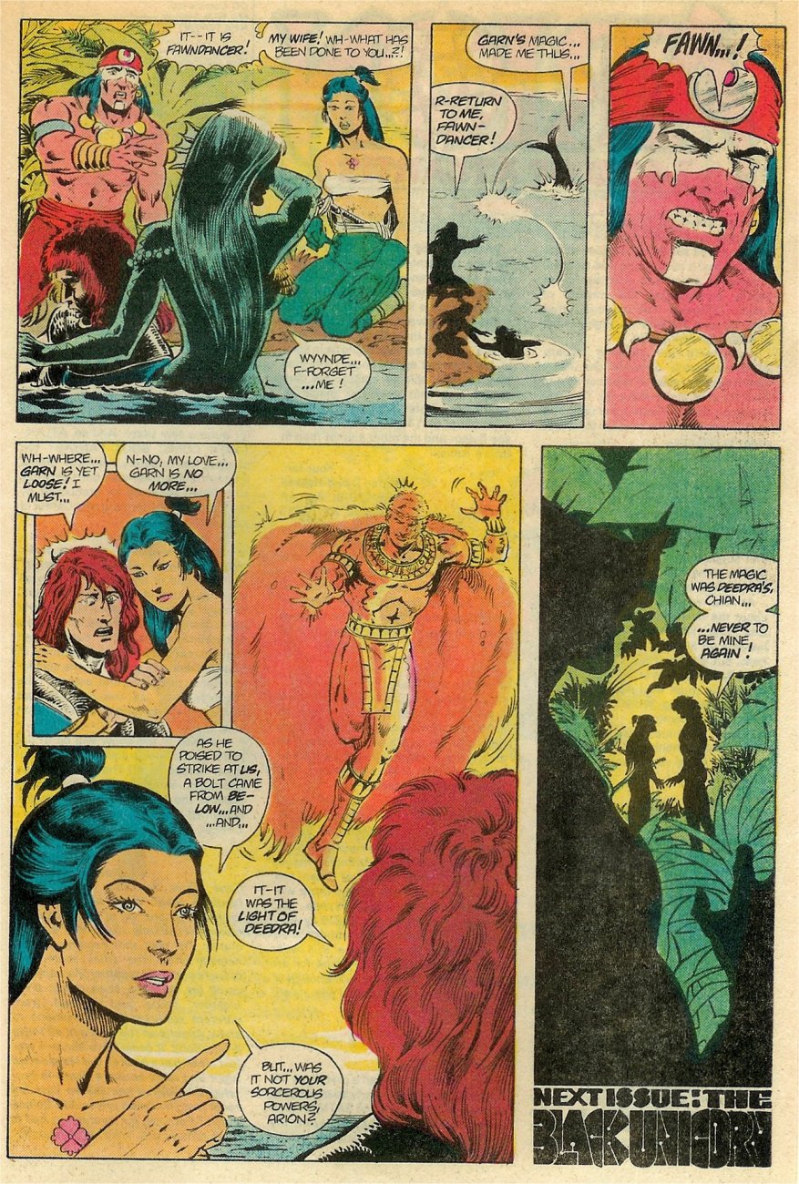 Read online Arion, Lord of Atlantis comic -  Issue #19 - 24