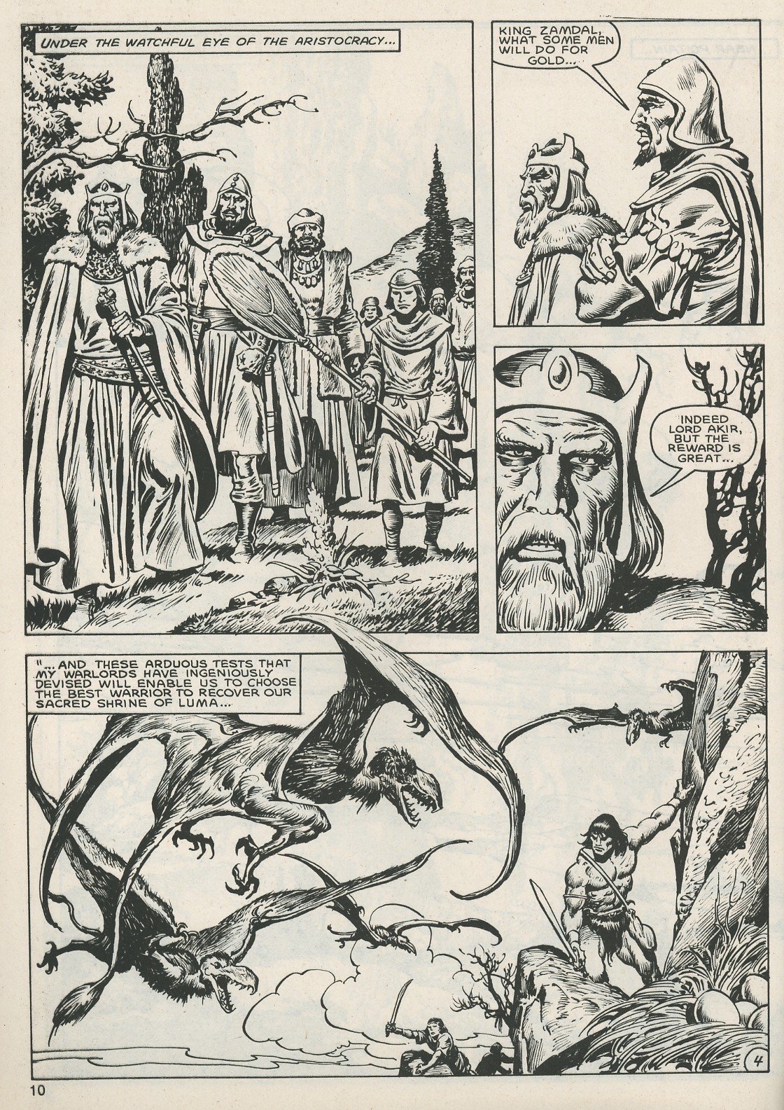 Read online The Savage Sword Of Conan comic -  Issue #113 - 10