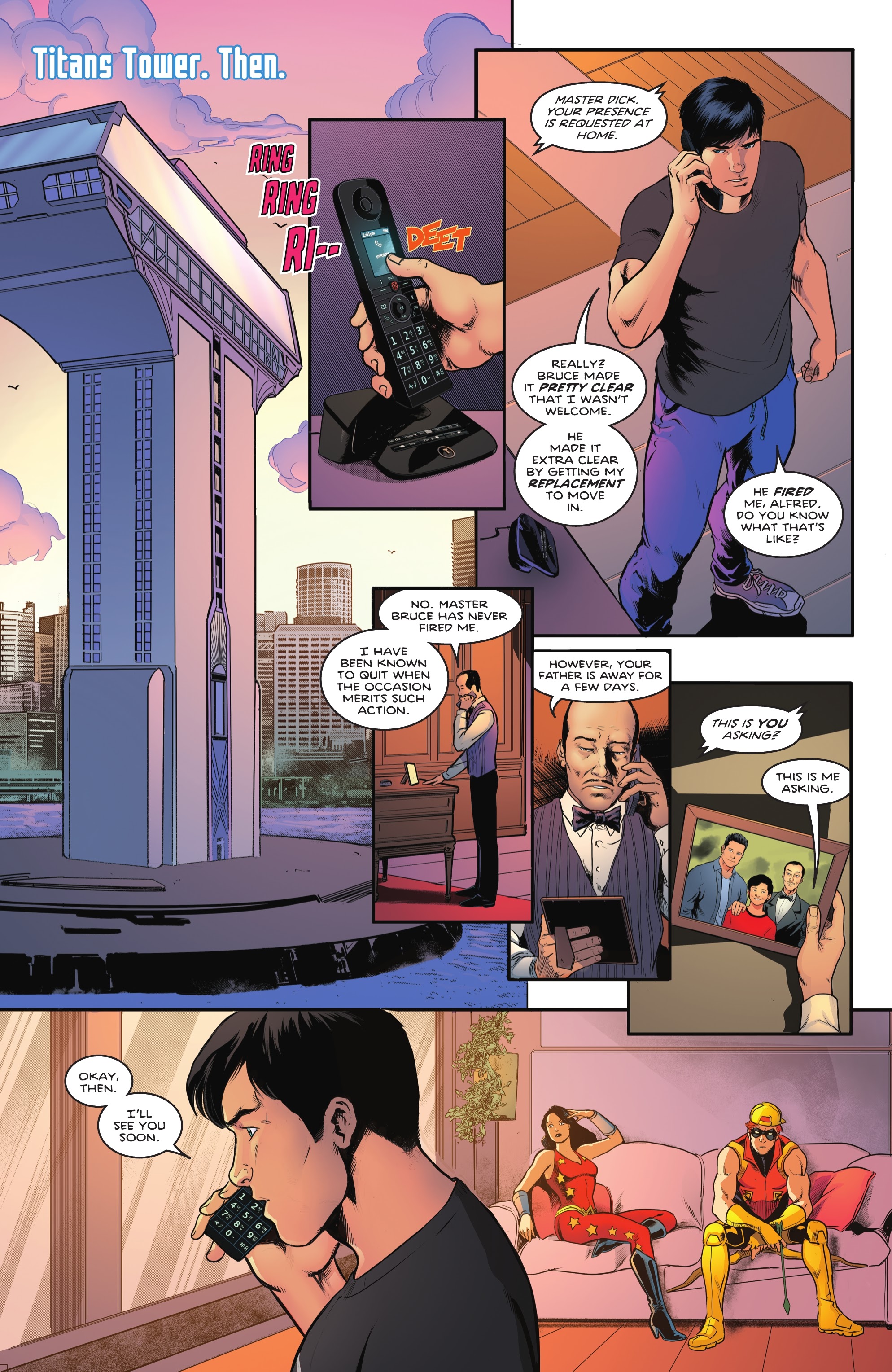 Read online Nightwing (2016) comic -  Issue # _2021 Annual - 12