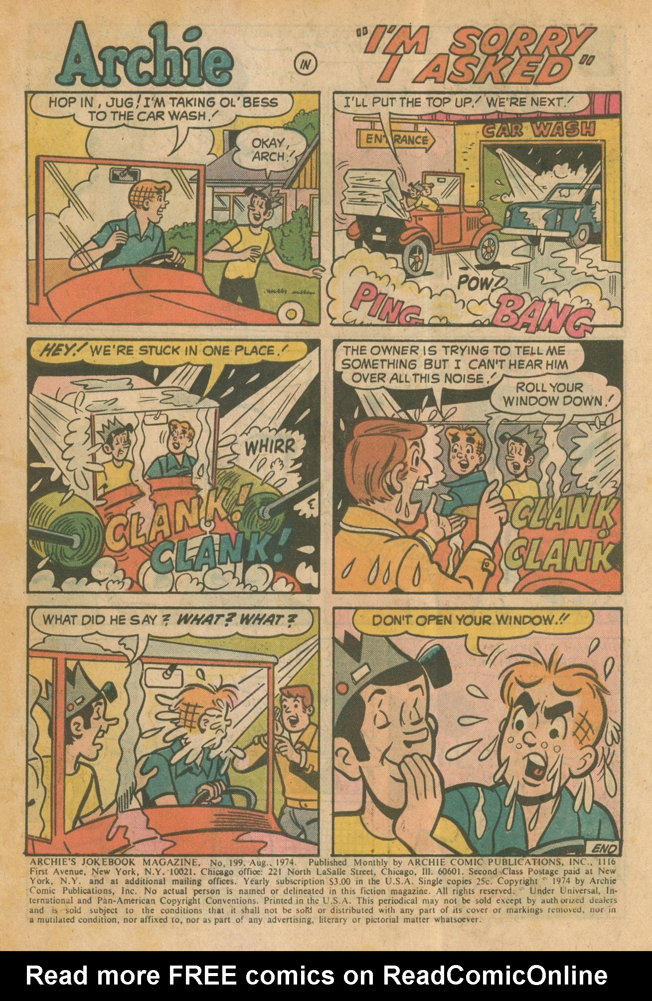 Read online Archie's Joke Book Magazine comic -  Issue #199 - 3