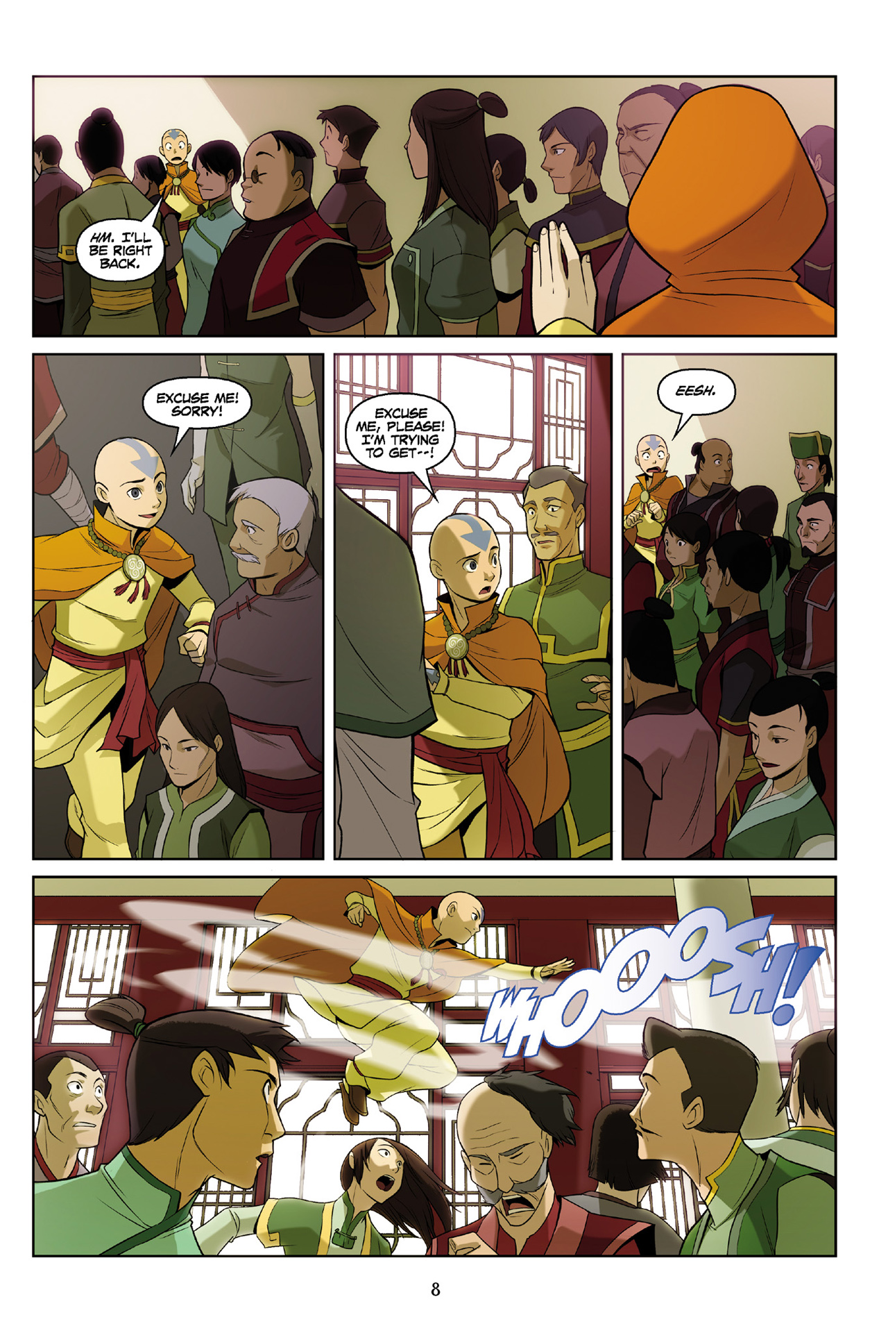 Read online Nickelodeon Avatar: The Last Airbender - The Rift comic -  Issue # Part 1 - 9