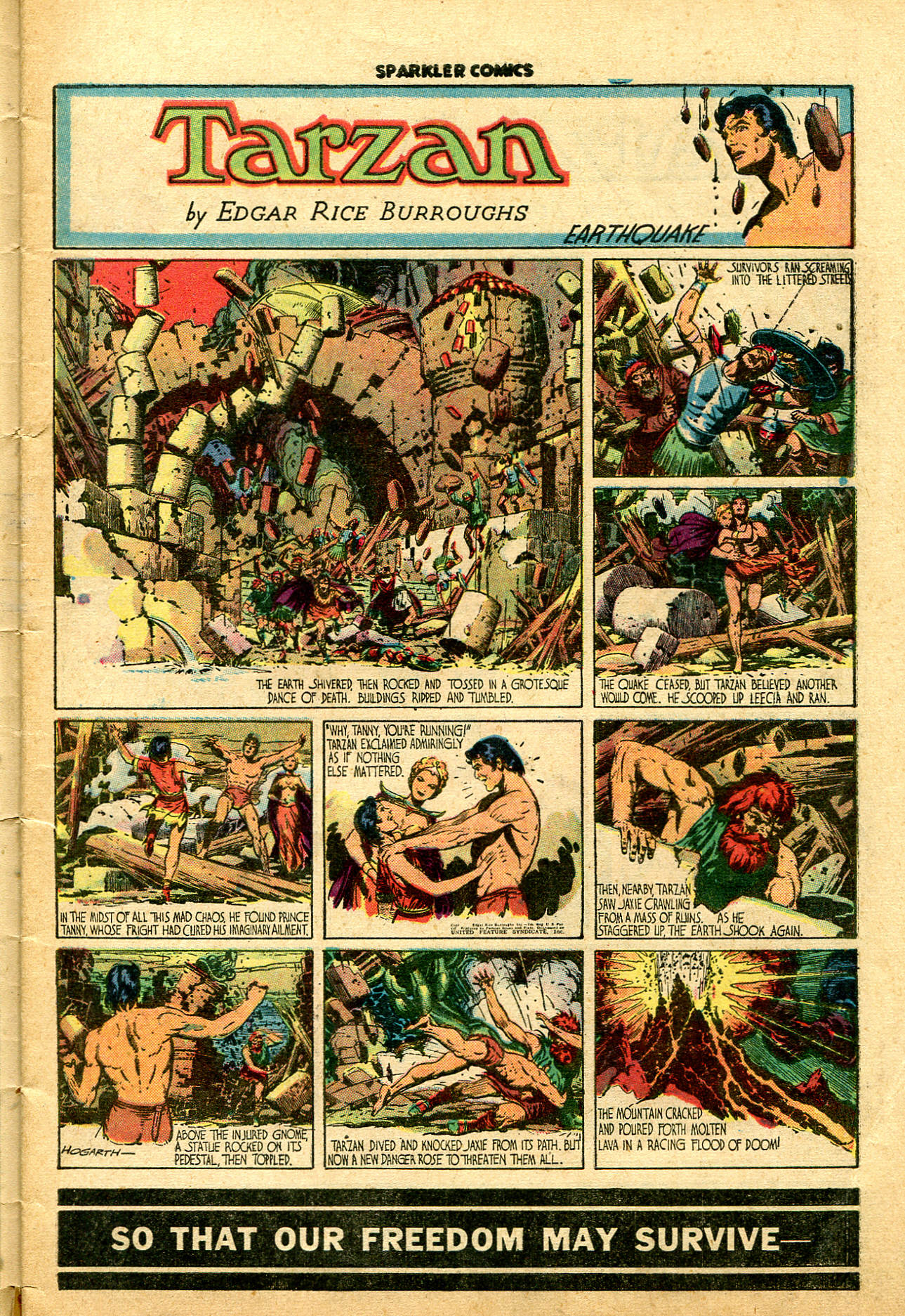 Read online Sparkler Comics comic -  Issue #35 - 9
