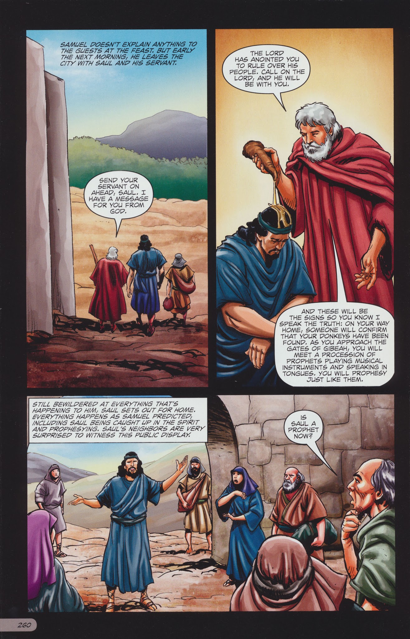 Read online The Action Bible comic -  Issue # TPB 1 - 264