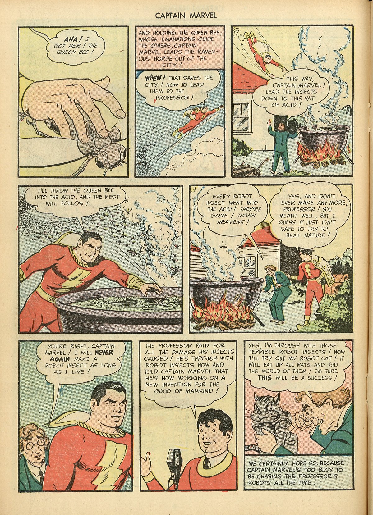 Read online Captain Marvel Adventures comic -  Issue #70 - 22