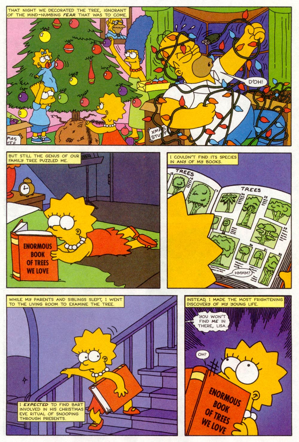 Read online Treehouse of Horror comic -  Issue #4 - 7
