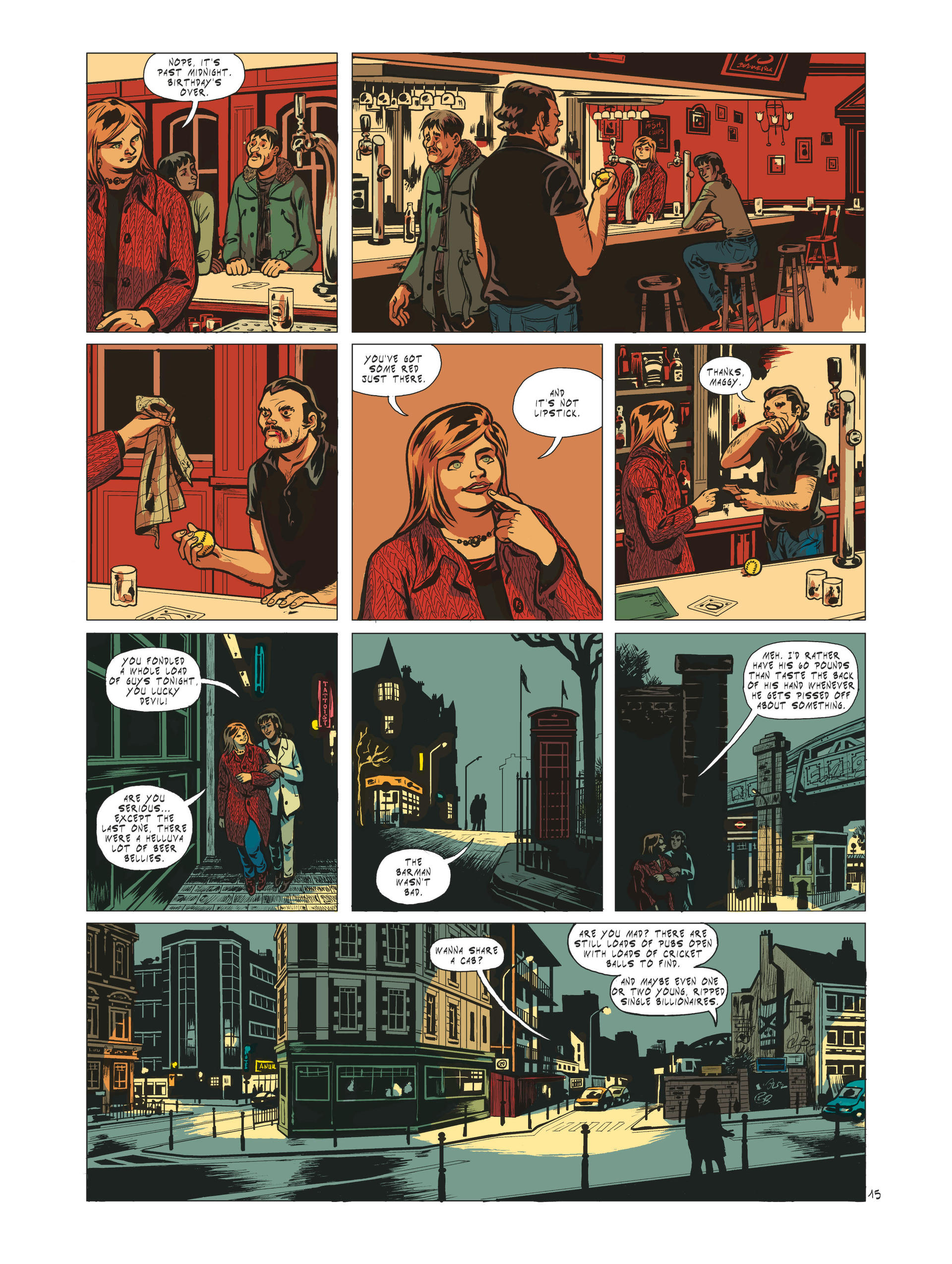 Read online Maggy Garrisson comic -  Issue #1 - 17