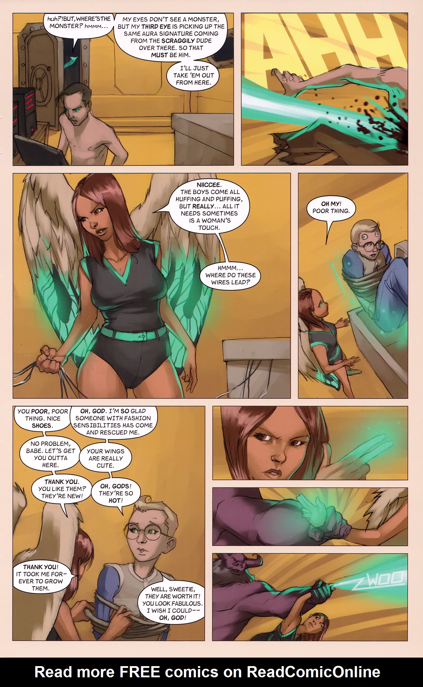 Read online Vescell comic -  Issue #6 - 25