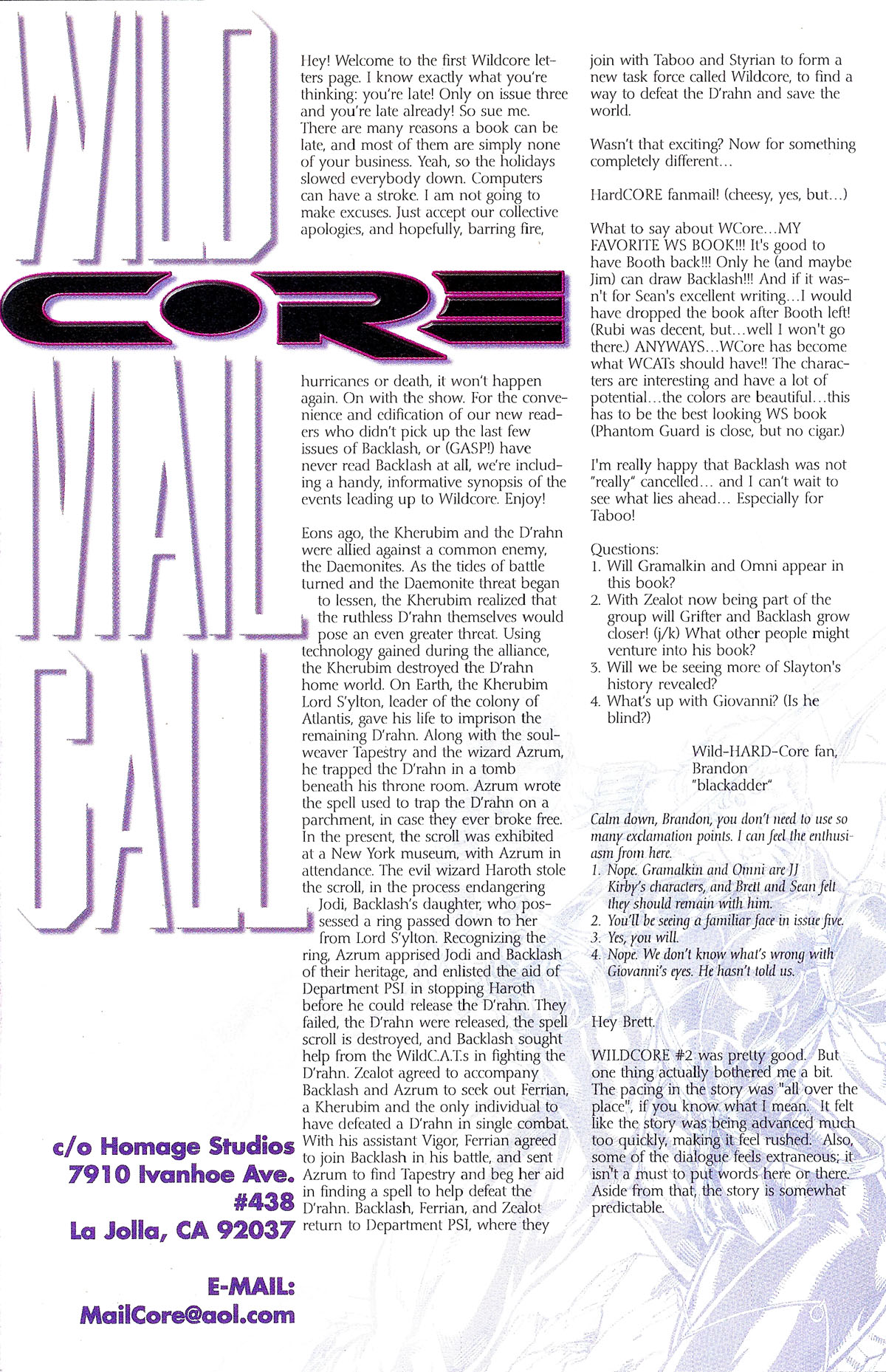 Read online Wildcore comic -  Issue #3 - 24