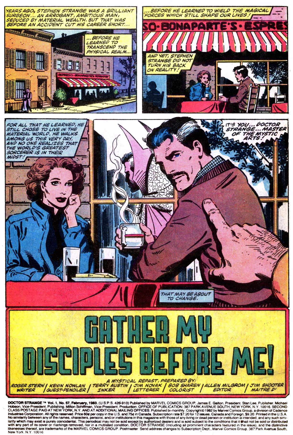 Read online Doctor Strange (1974) comic -  Issue #57 - 2