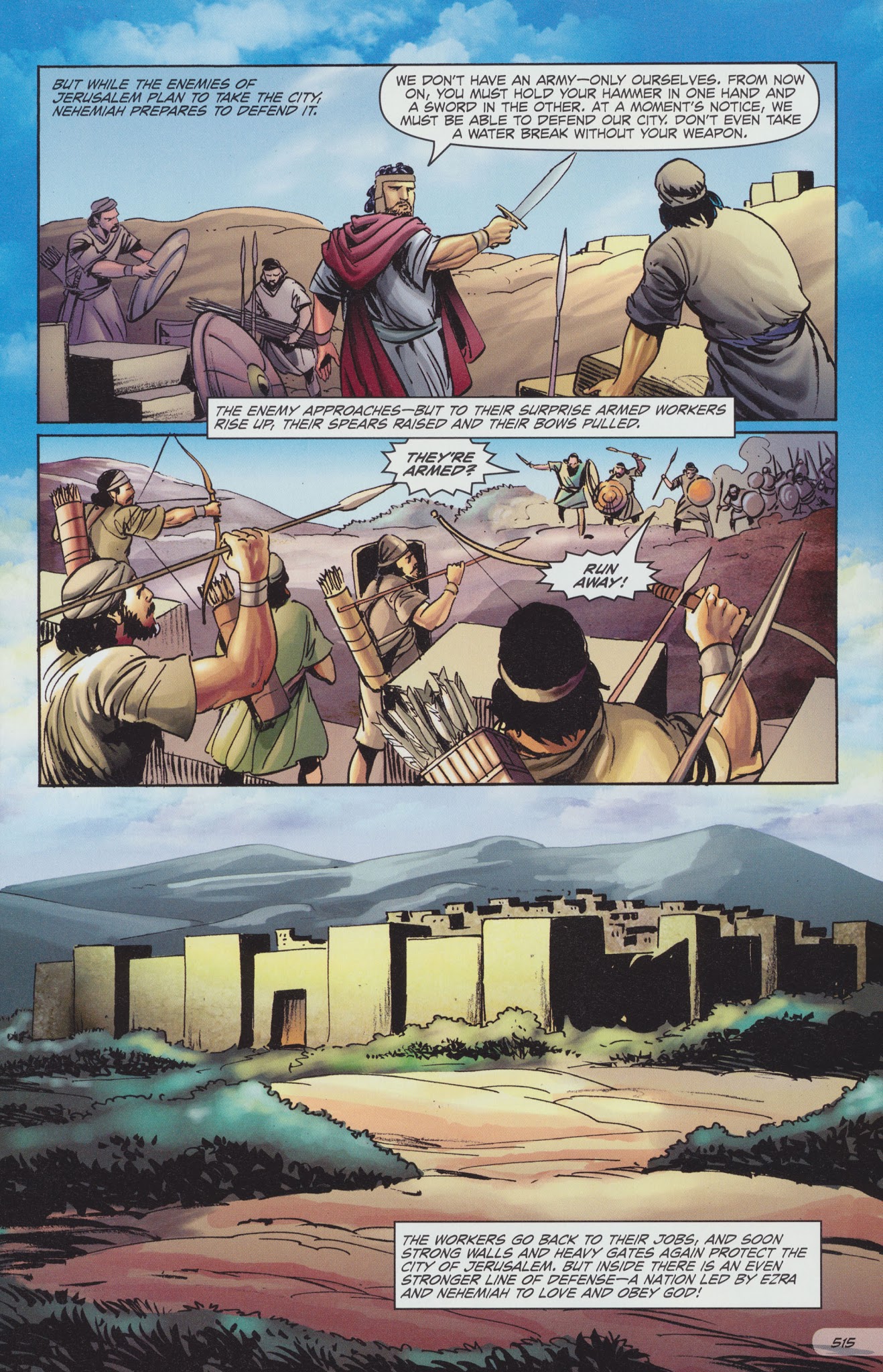 Read online The Action Bible comic -  Issue # TPB 2 - 138