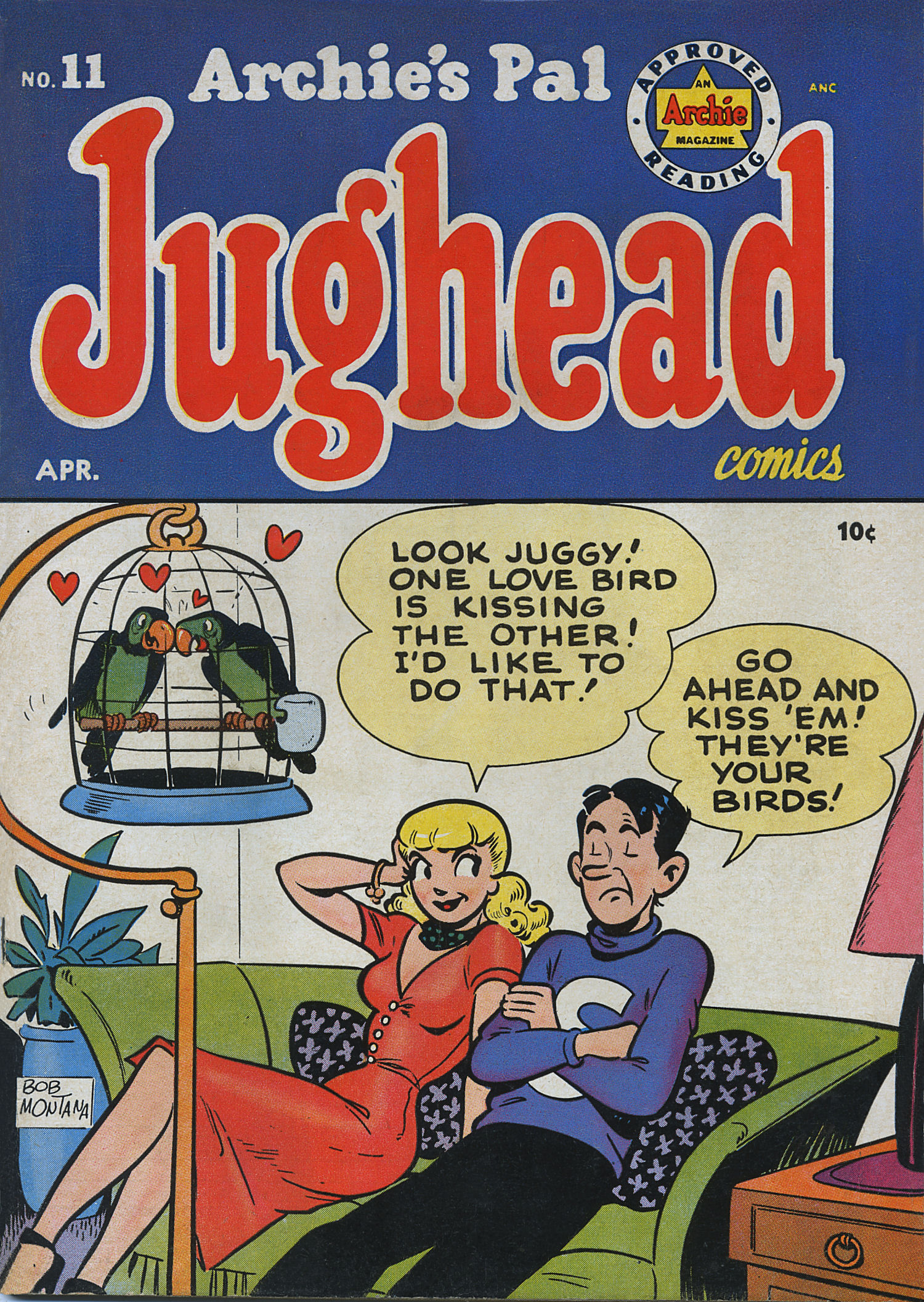 Read online Archie's Pal Jughead comic -  Issue #11 - 1