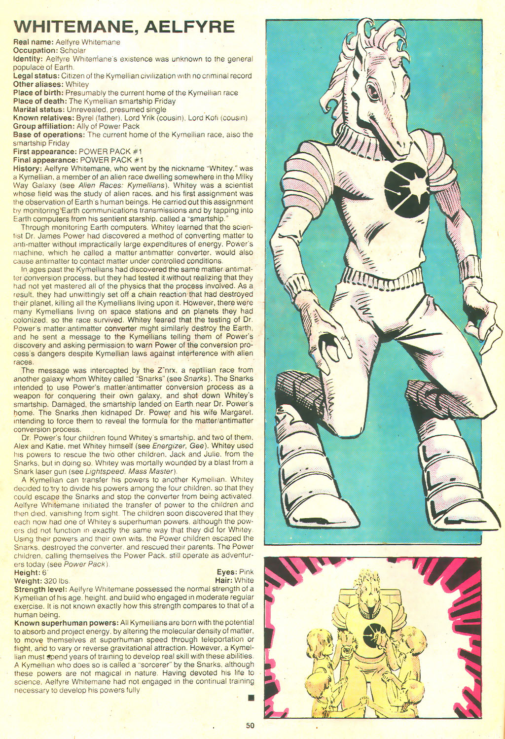 The Official Handbook of the Marvel Universe Deluxe Edition issue 20 - Page 52