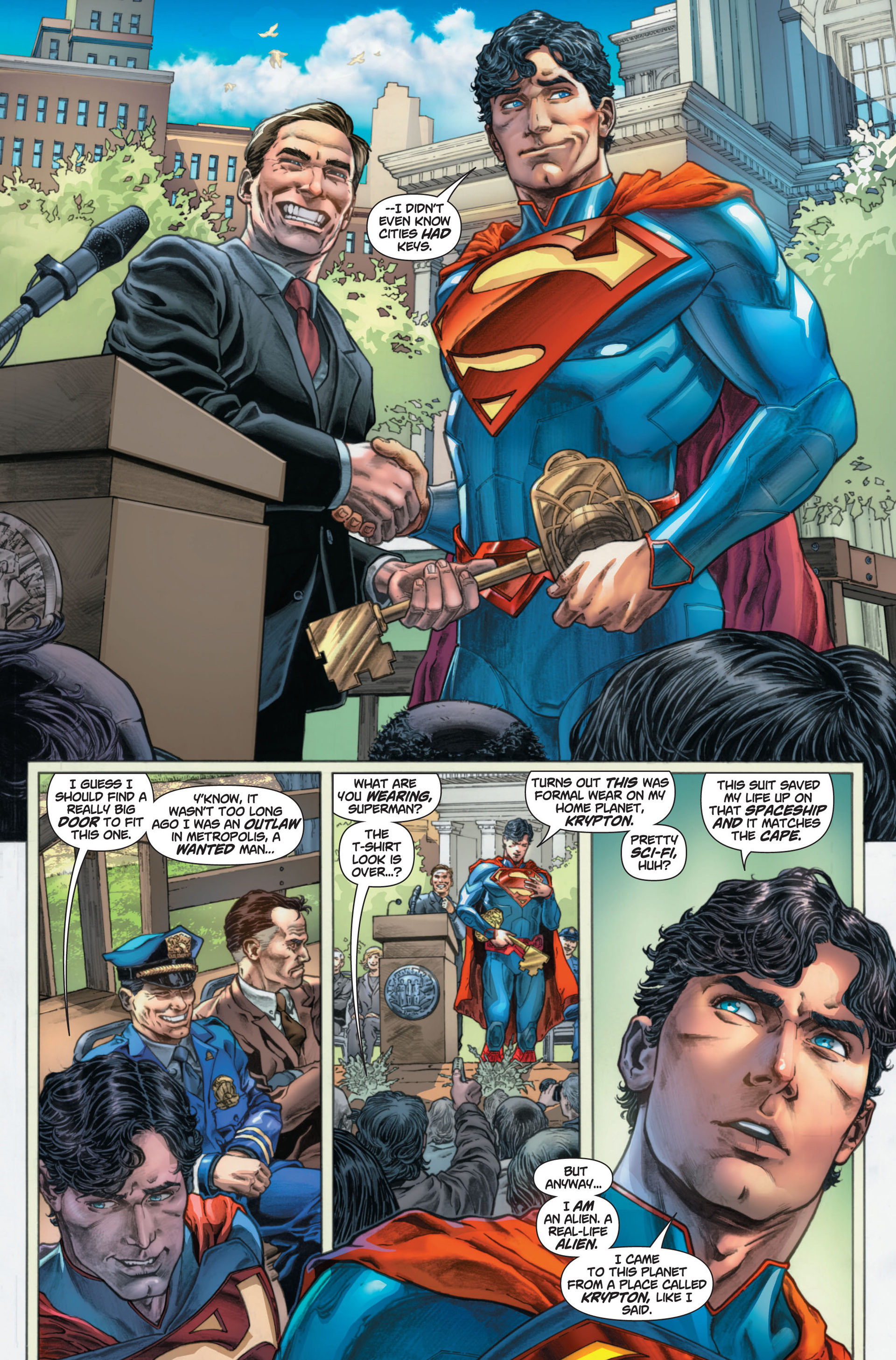 Read online Action Comics (2011) comic -  Issue # TPB 1 - 142