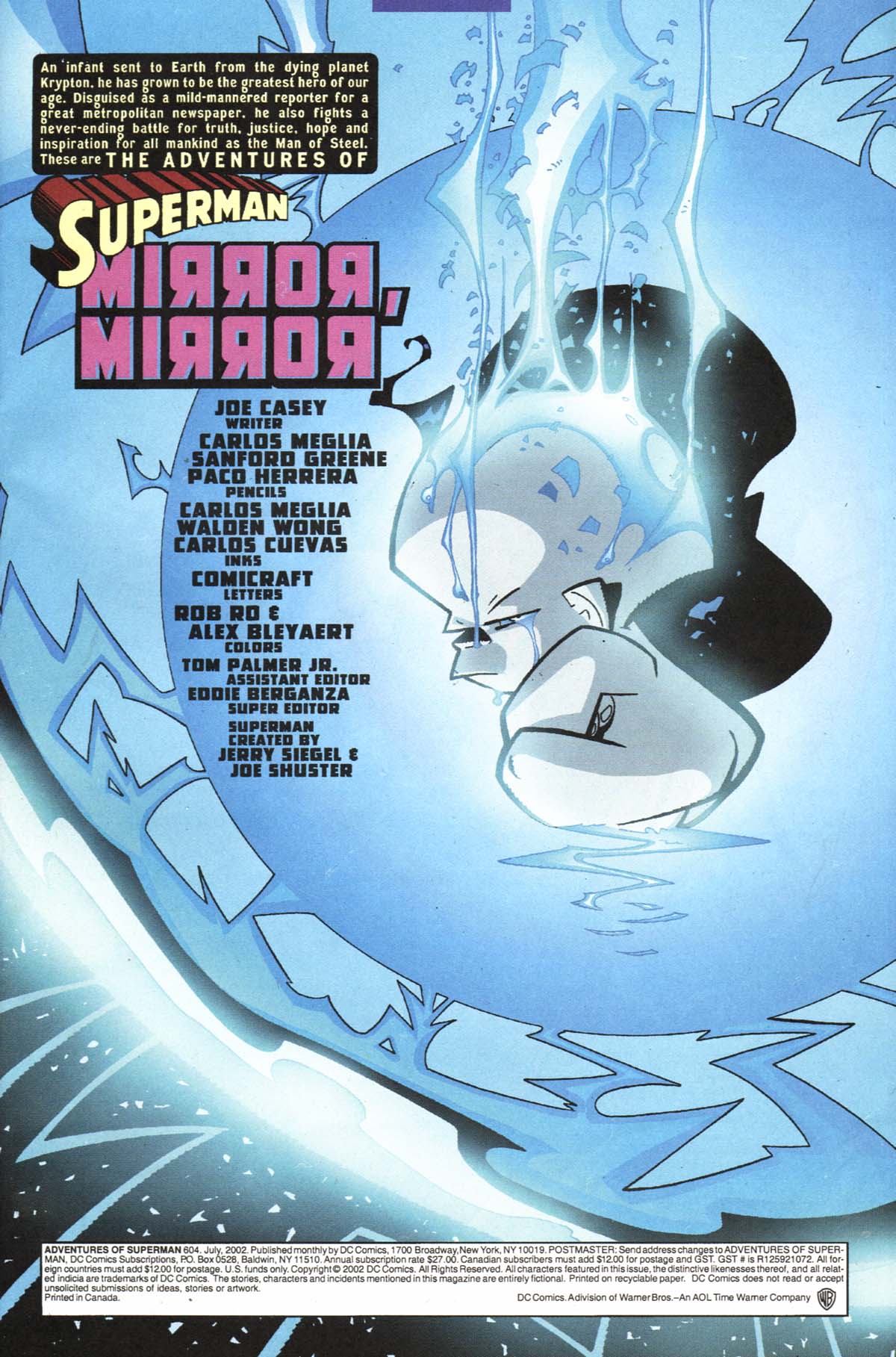 Read online Adventures of Superman (1987) comic -  Issue #604 - 2