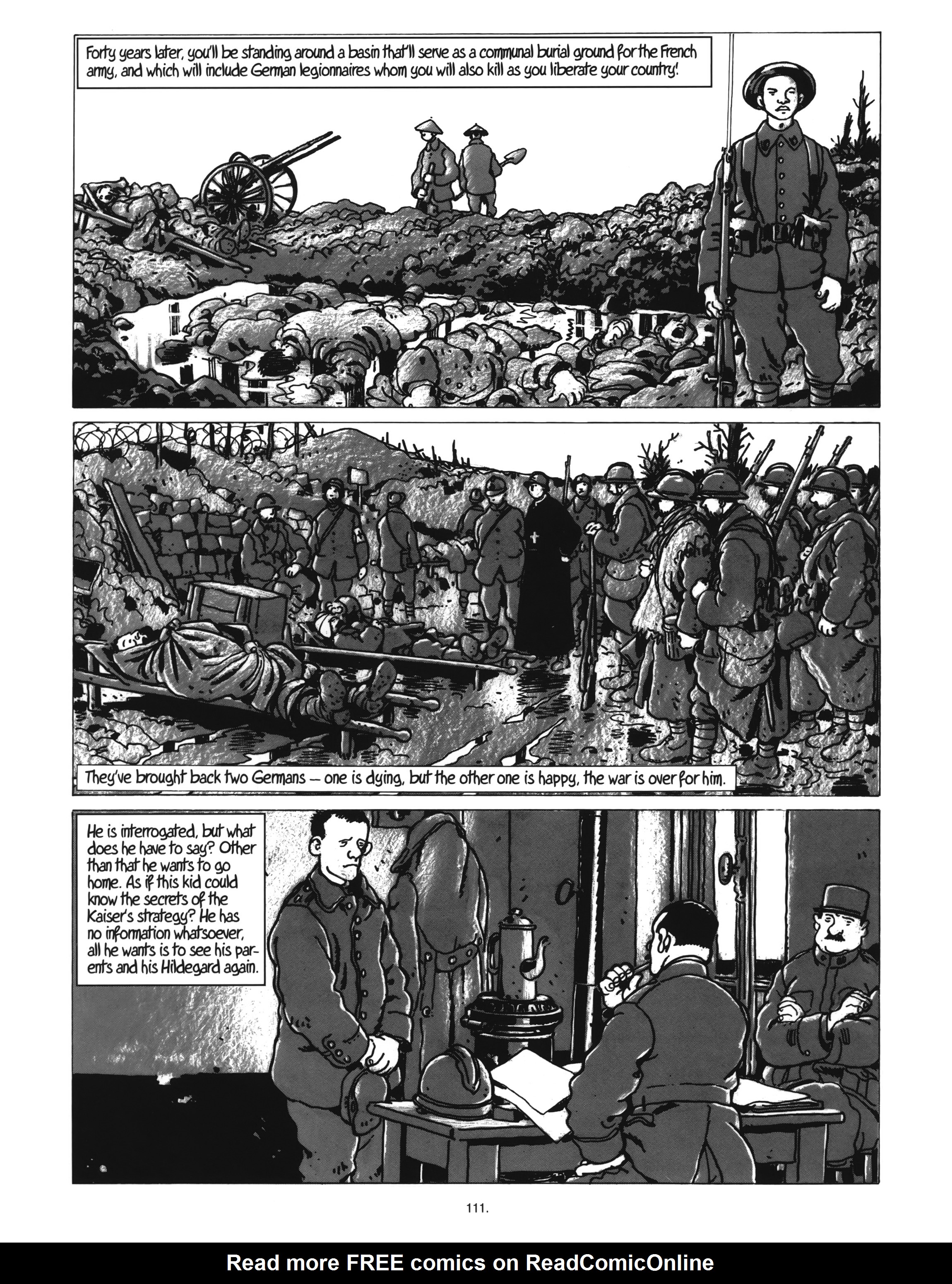 Read online It Was the War of the Trenches comic -  Issue # TPB - 118