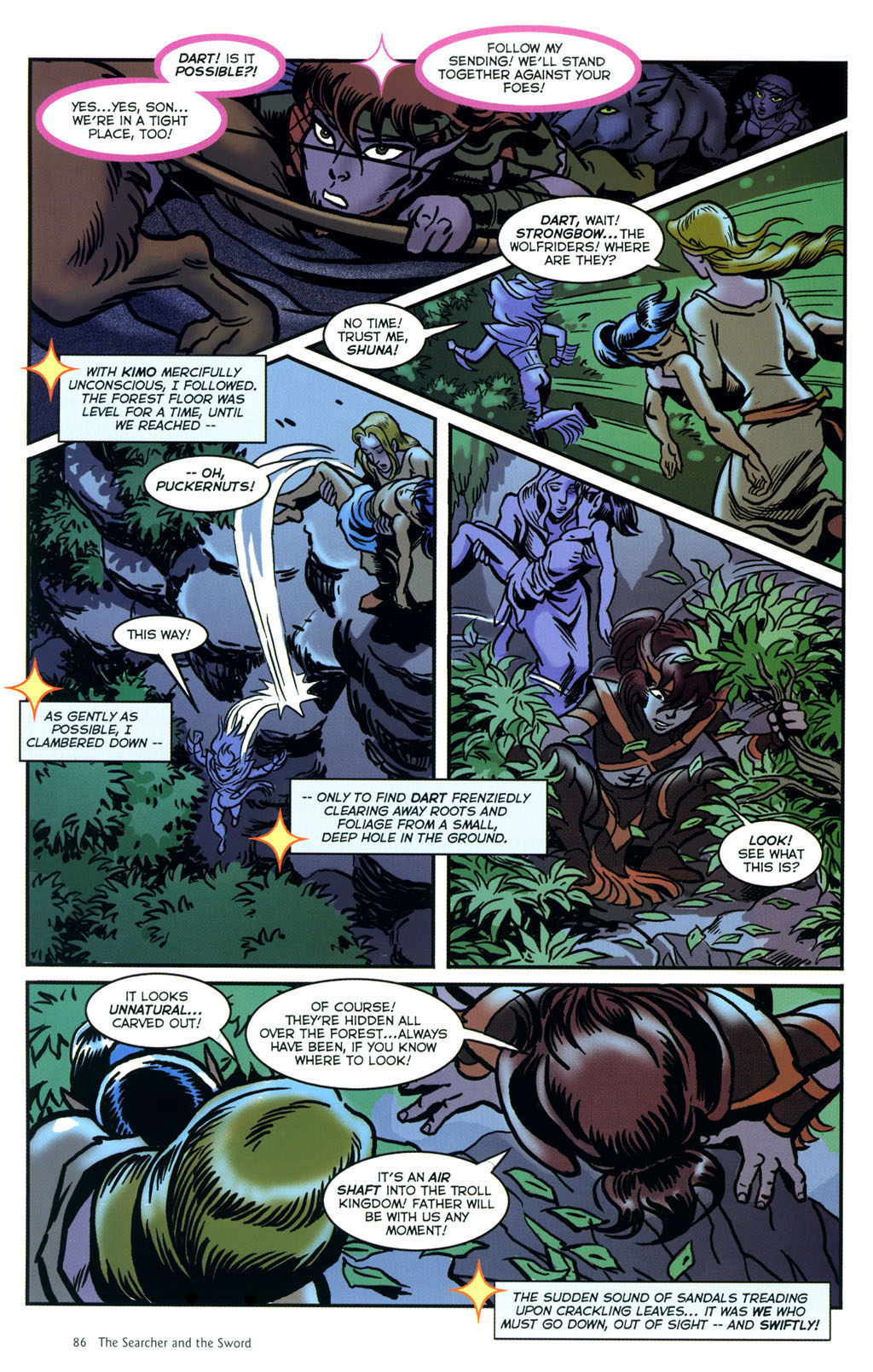 Read online Elfquest: The Searcher and the Sword comic -  Issue # TPB - 87