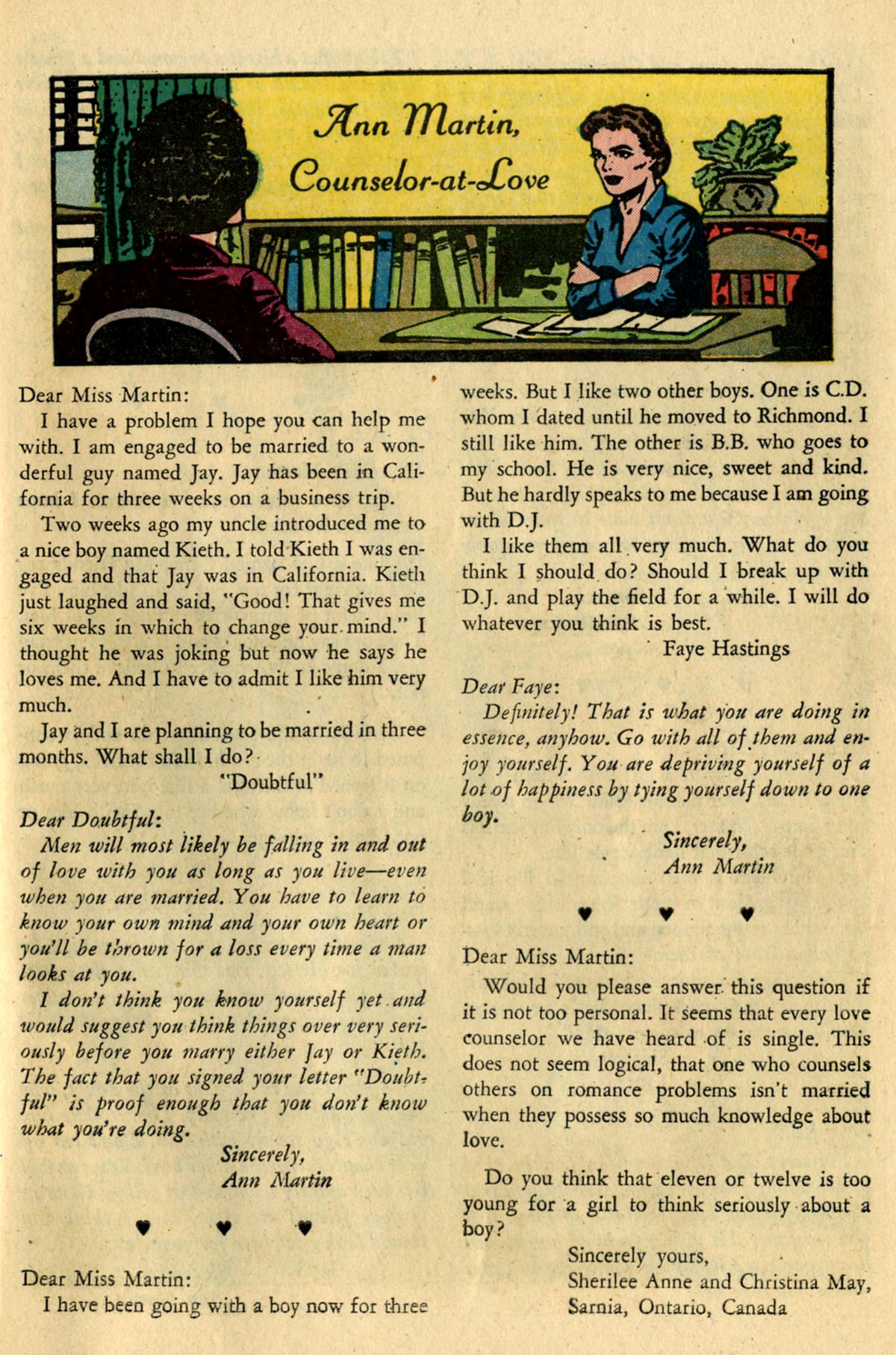 Read online Secret Hearts comic -  Issue #83 - 25
