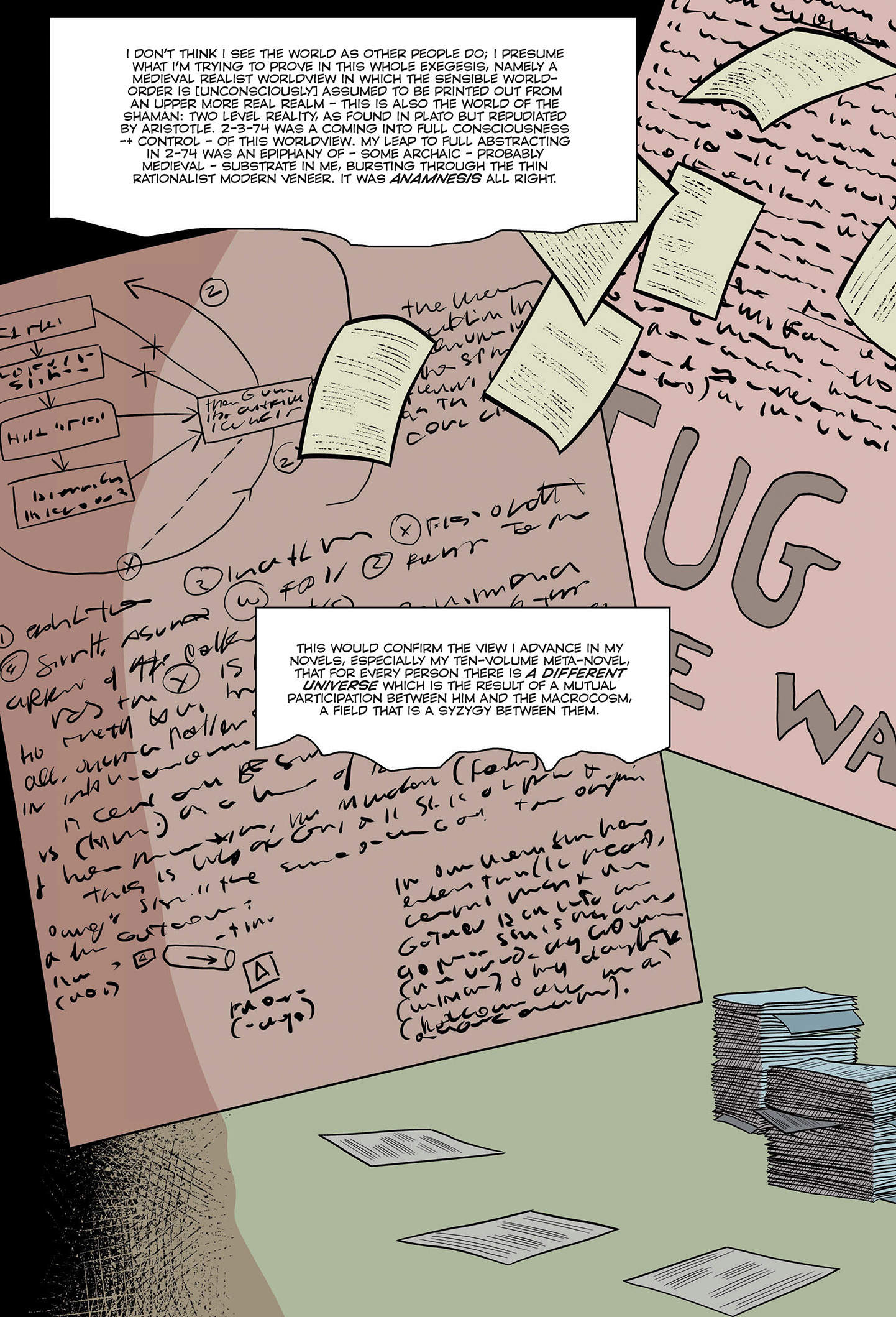 Read online Philip K. Dick: A Comics Biography comic -  Issue # TPB - 124