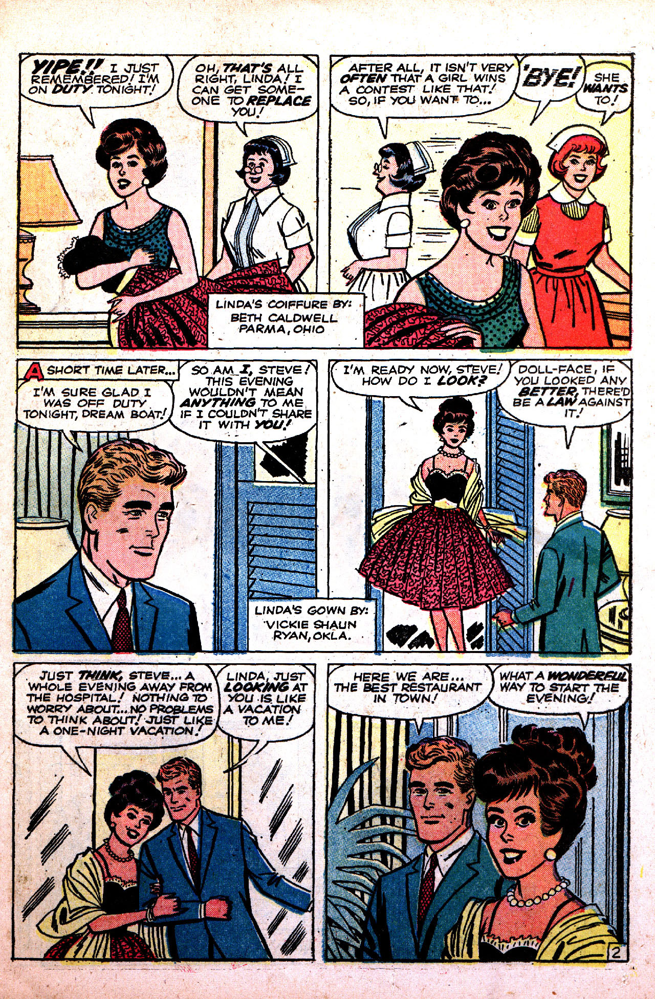 Read online Linda Carter, Student Nurse comic -  Issue #8 - 11
