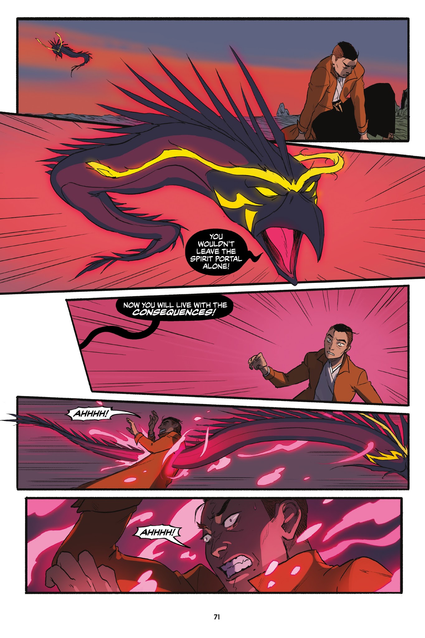Read online Nickelodeon The Legend of Korra – Turf Wars comic -  Issue #1 - 72