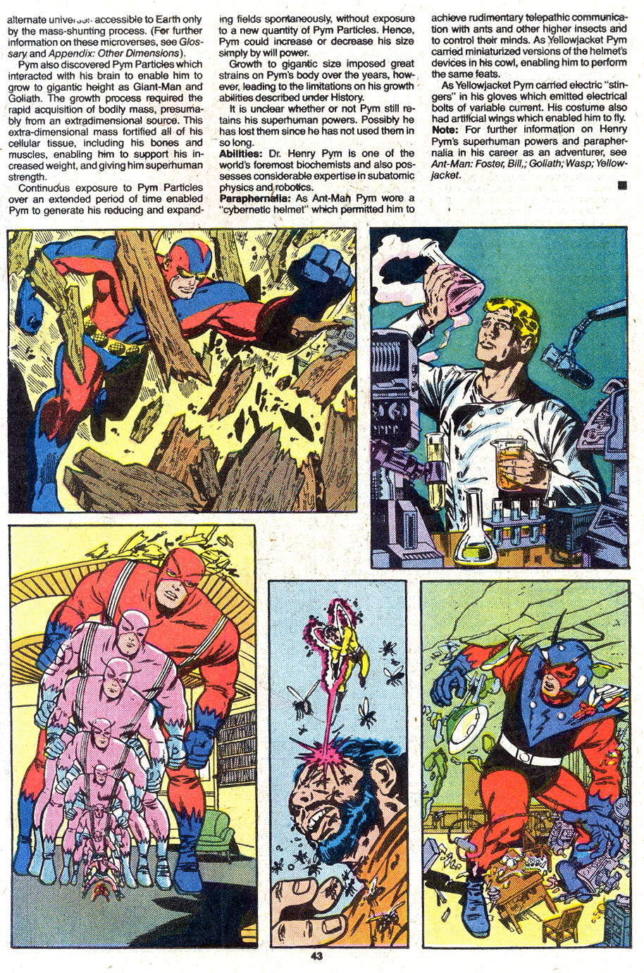 Read online The Official Handbook of the Marvel Universe Deluxe Edition comic -  Issue #10 - 48