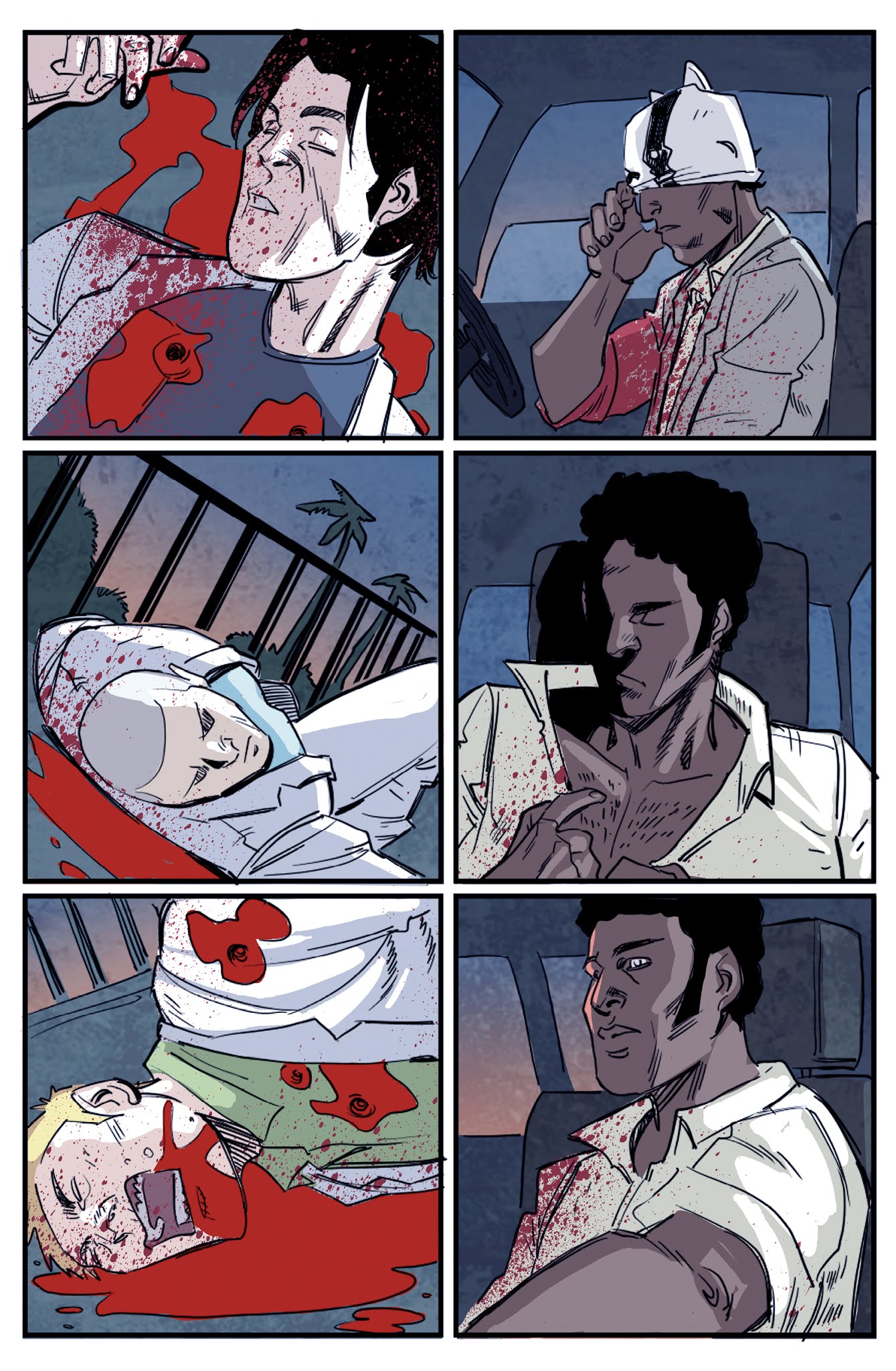 Read online Hotline Miami Wildlife comic -  Issue #7 - 35