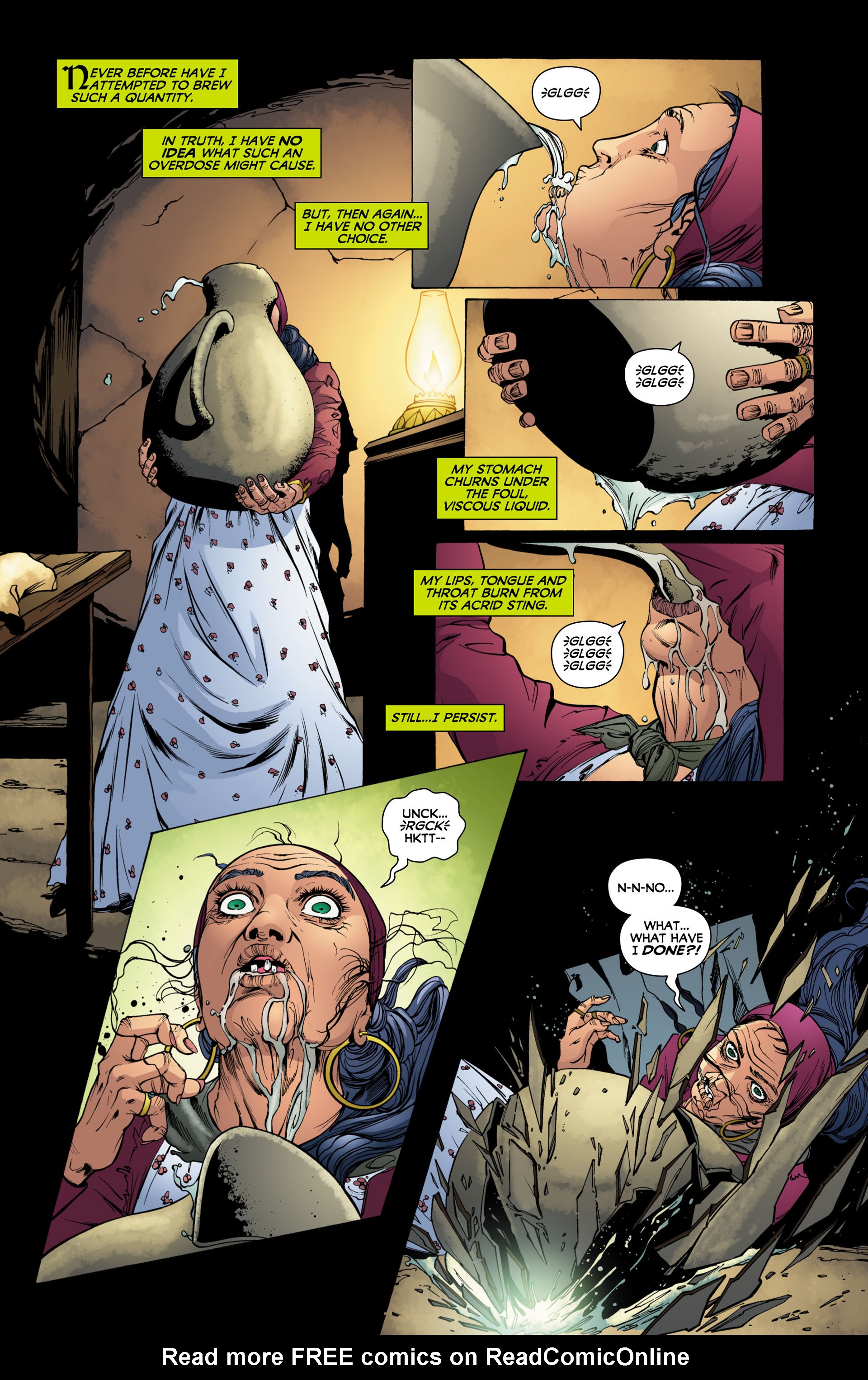 Read online Madame Xanadu comic -  Issue #6 - 19