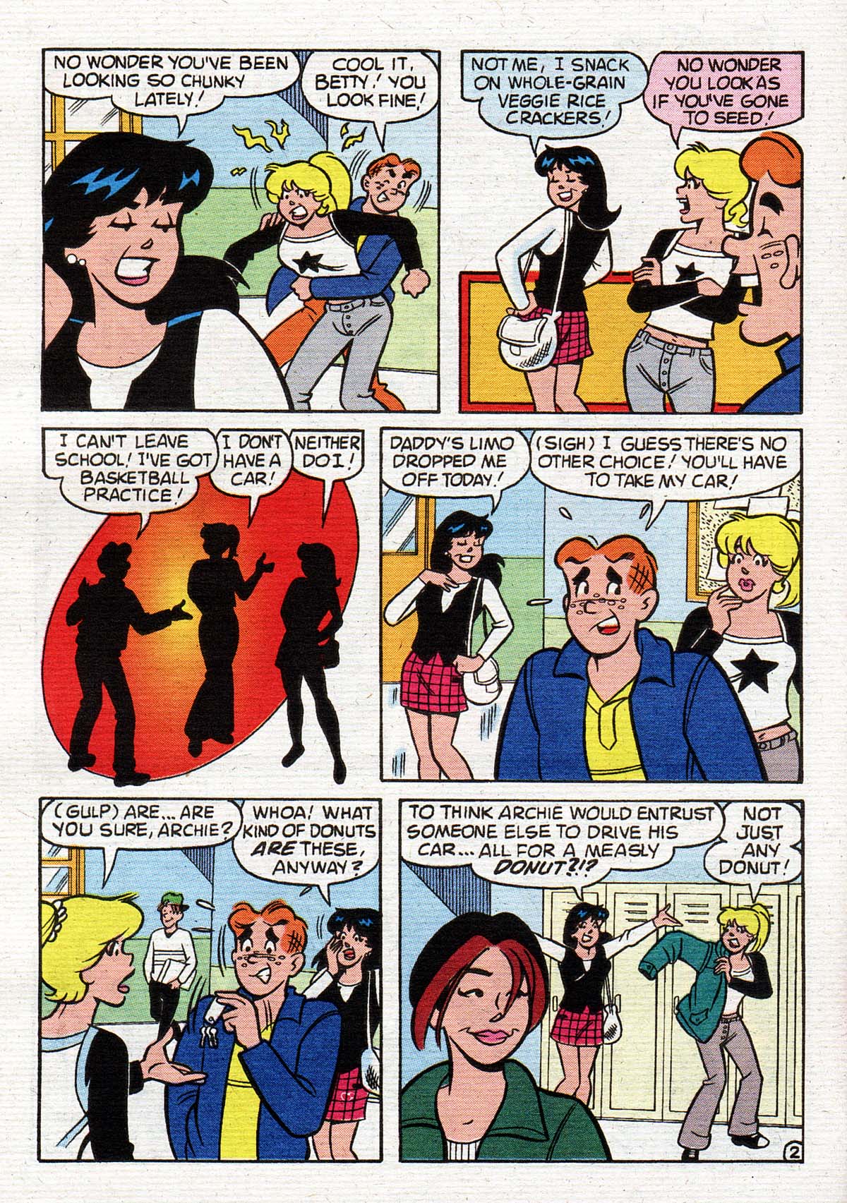 Read online Betty and Veronica Digest Magazine comic -  Issue #143 - 73
