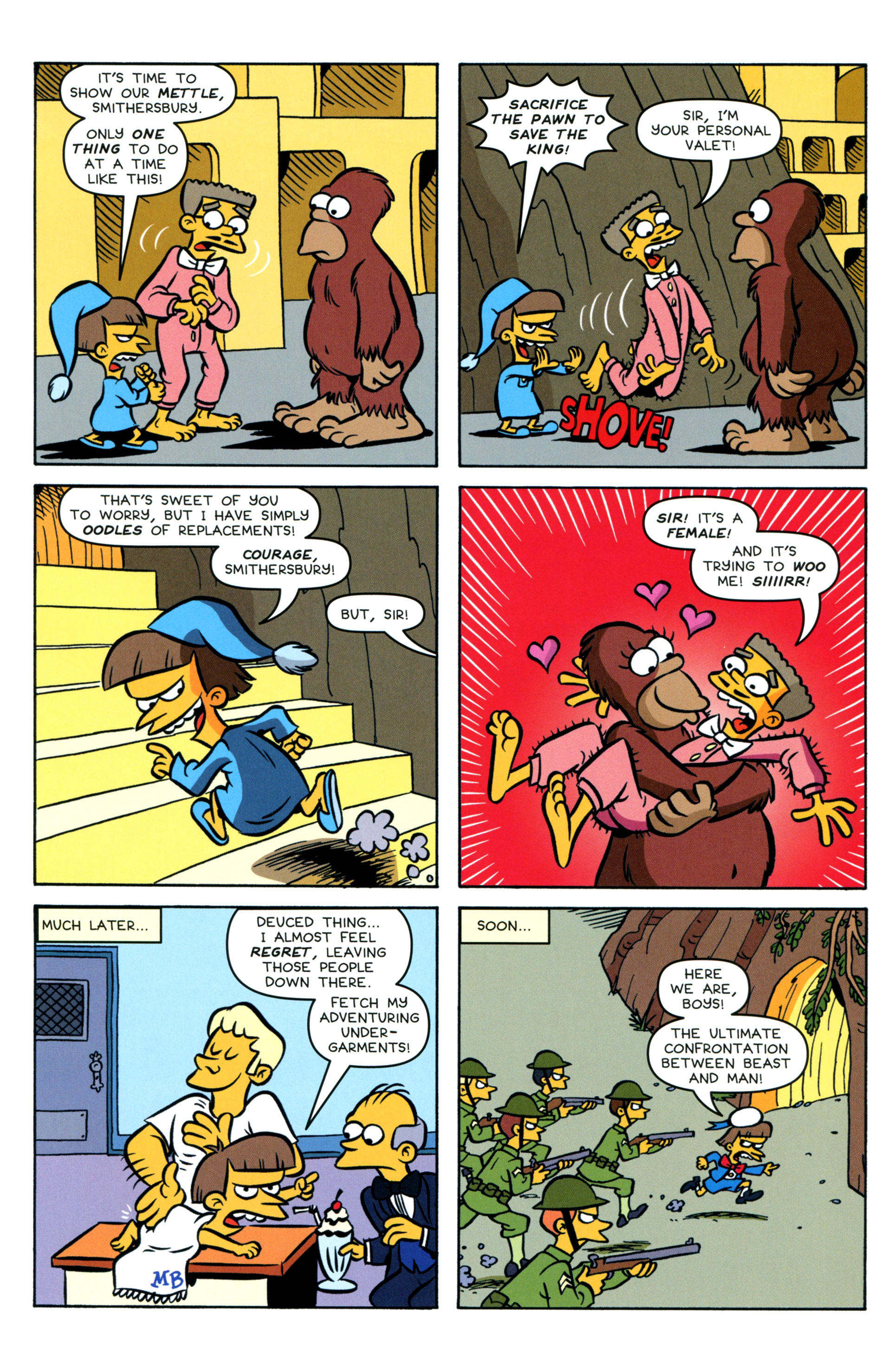Read online Simpsons One-Shot Wonders: Mr. Burns comic -  Issue # Full - 11