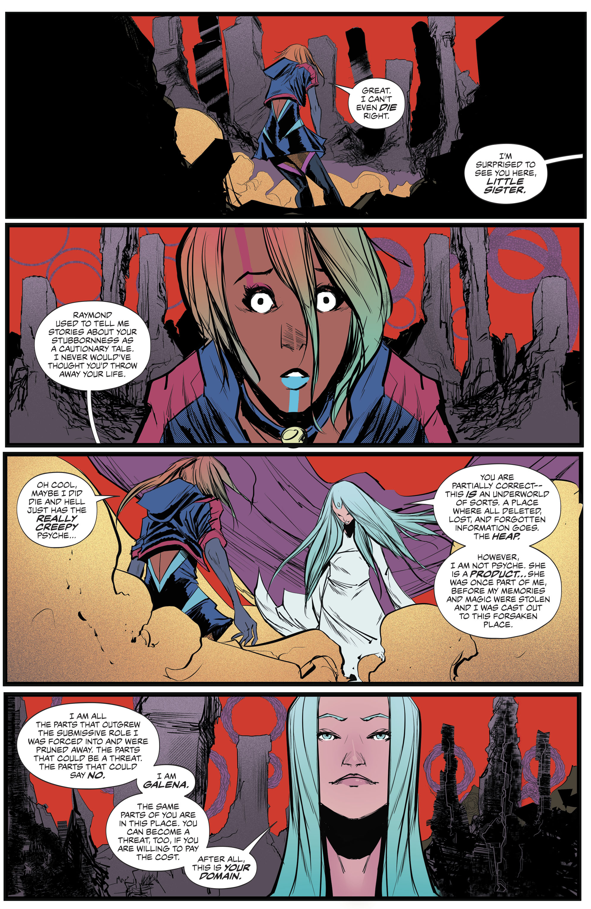 Read online Goddess Mode comic -  Issue #5 - 17