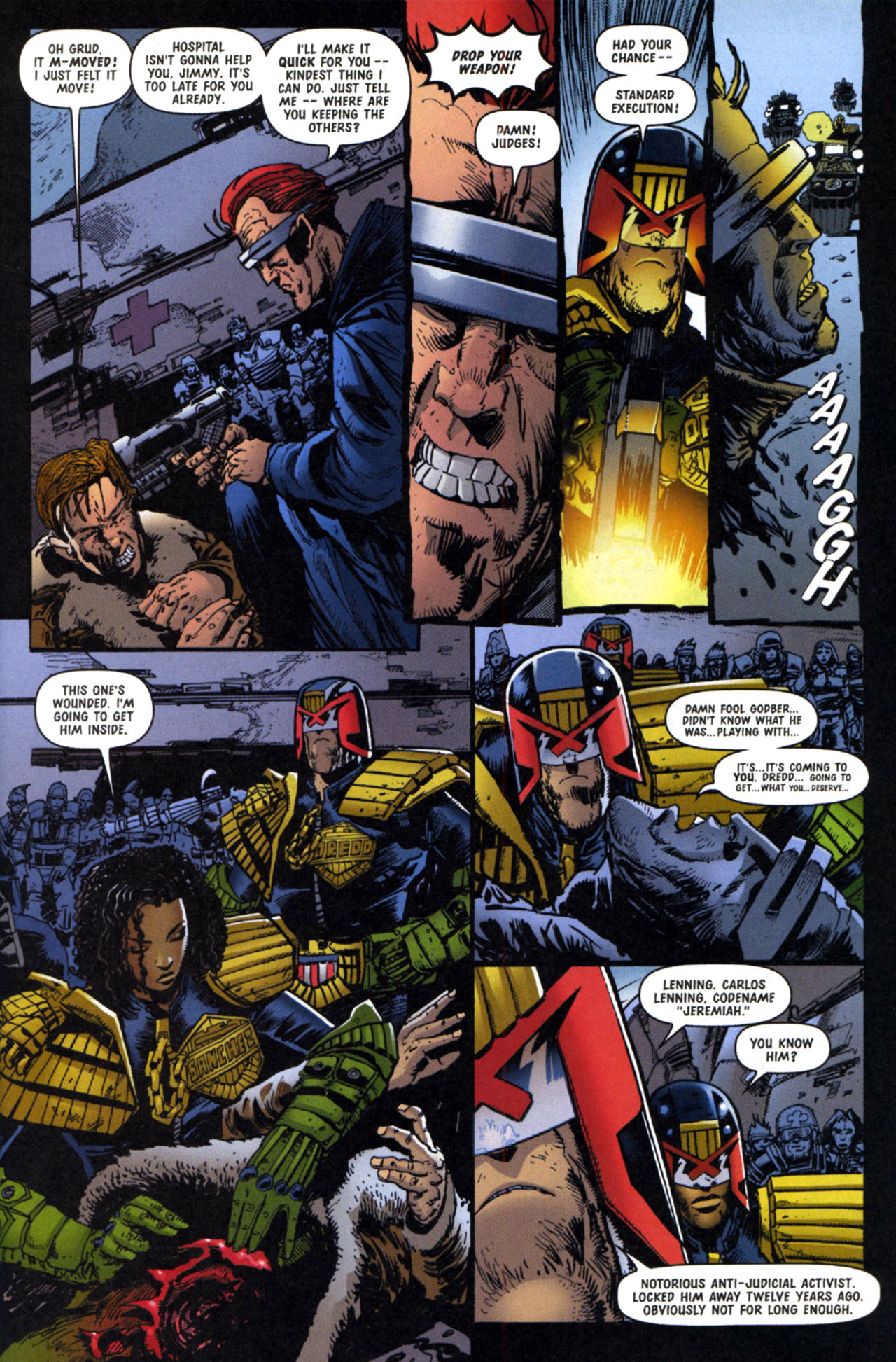 Read online Judge Dredd Vs. Aliens:  Incubus comic -  Issue #1 - 7