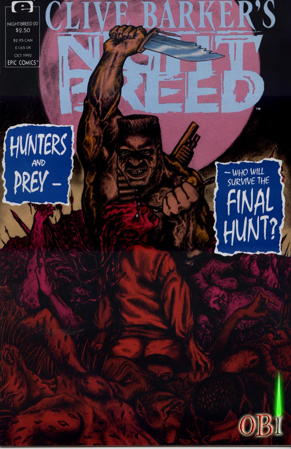 Read online Clive Barker's Night Breed (1990) comic -  Issue #20 - 1