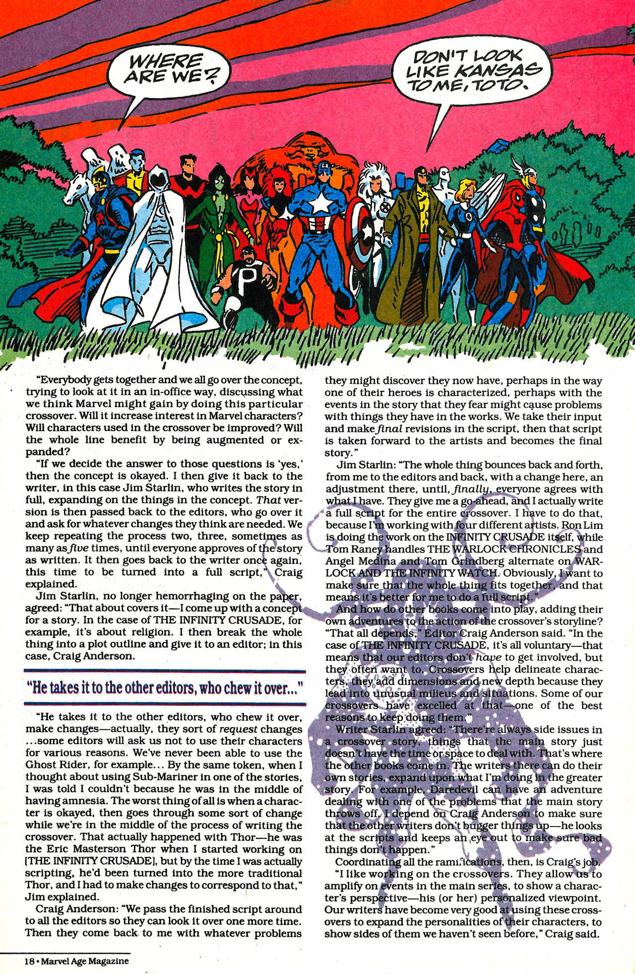 Read online Marvel Age comic -  Issue #124 - 19