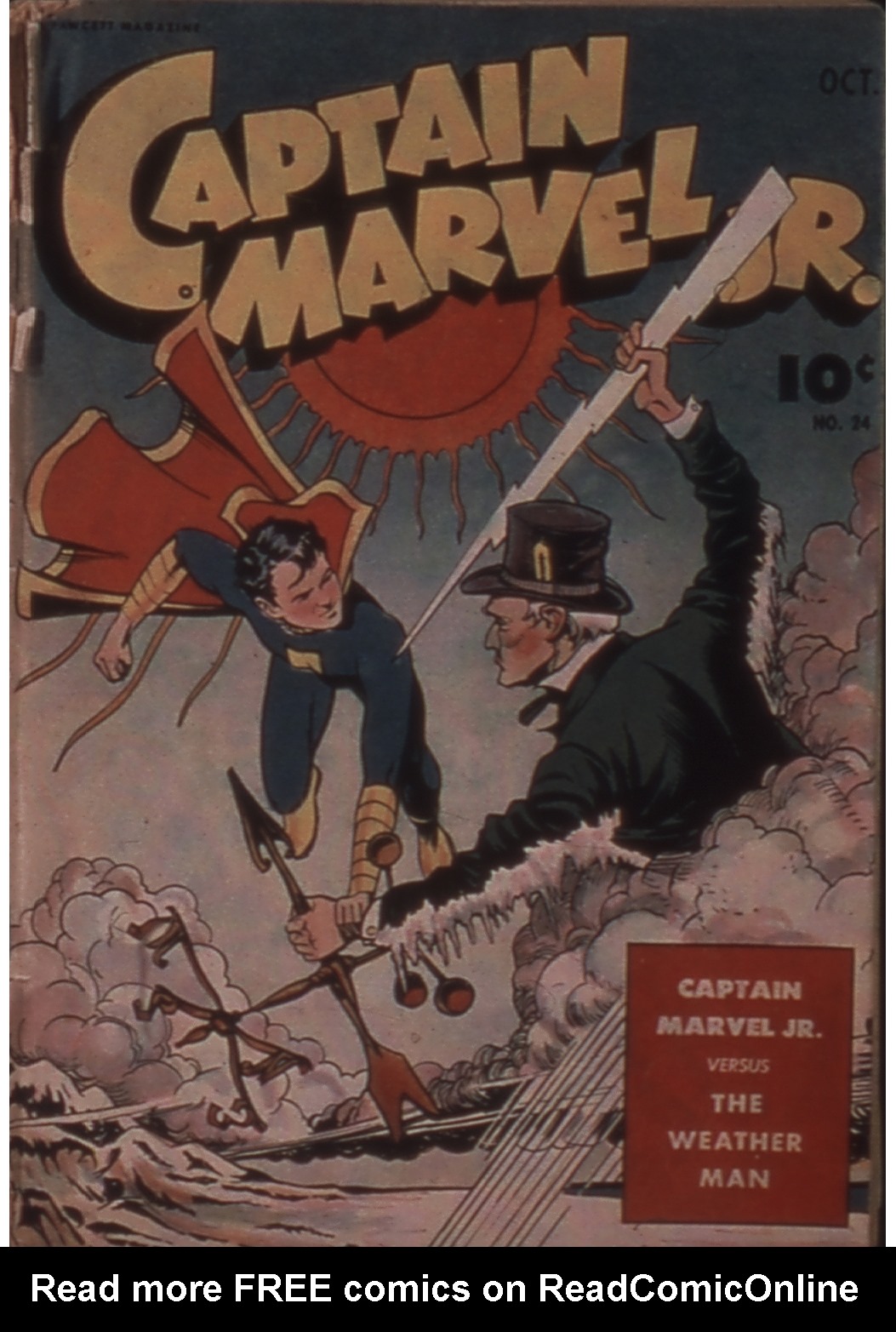Read online Captain Marvel, Jr. comic -  Issue #24 - 1