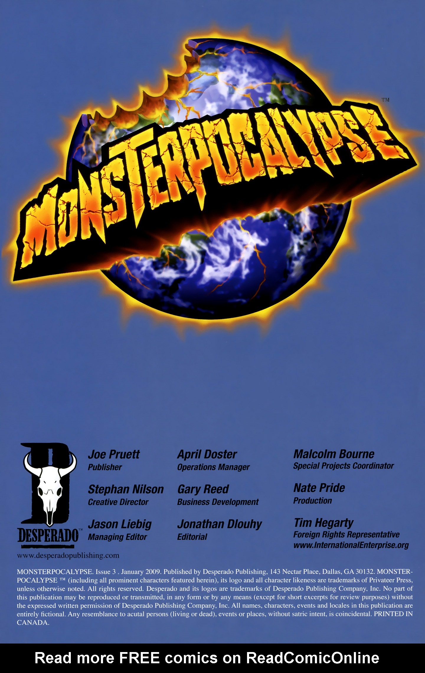 Read online Monsterpocalypse comic -  Issue #3 - 2