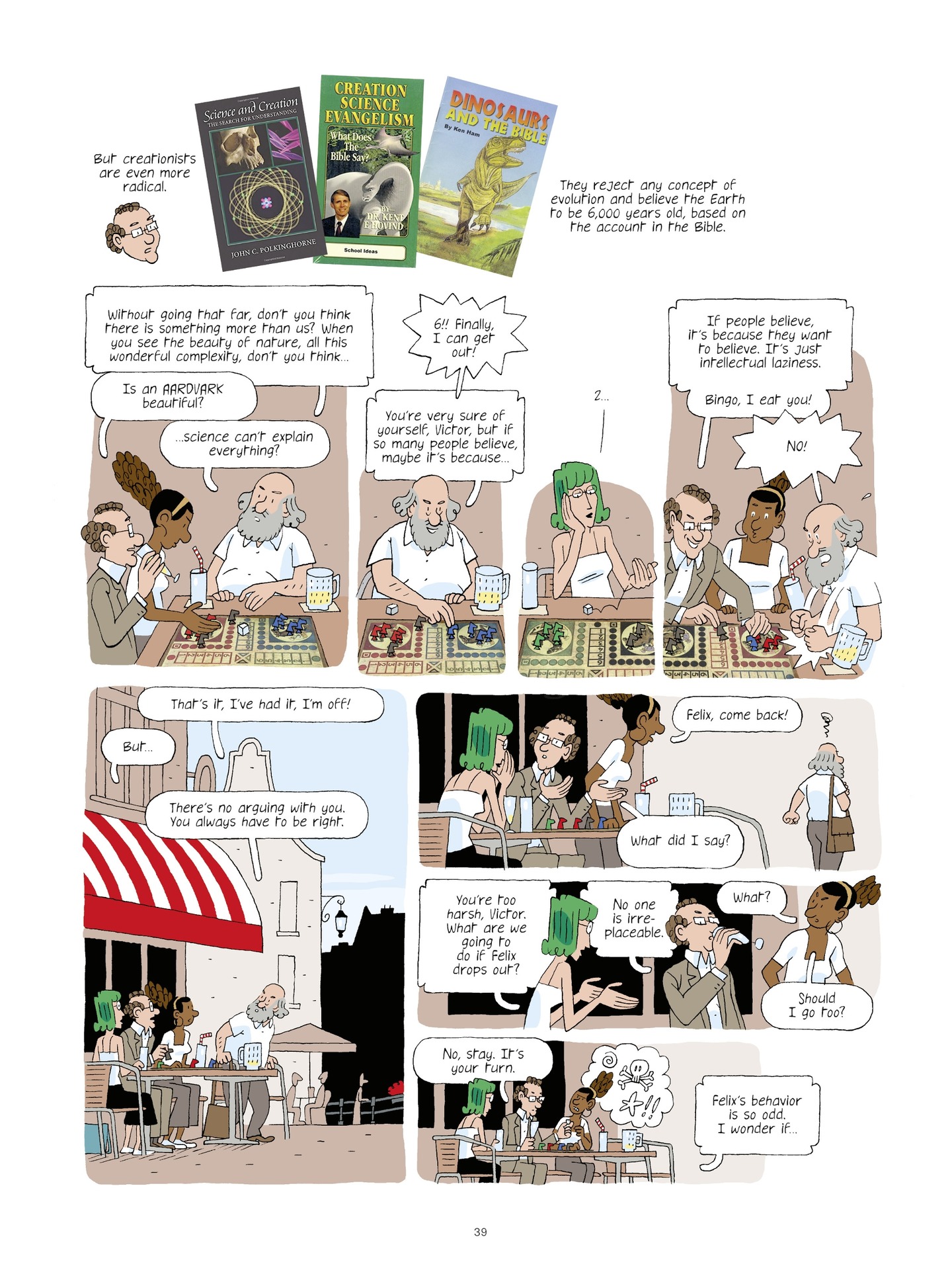 Read online Evolution, Darwin, God, and the Horse-People comic -  Issue # TPB - 38