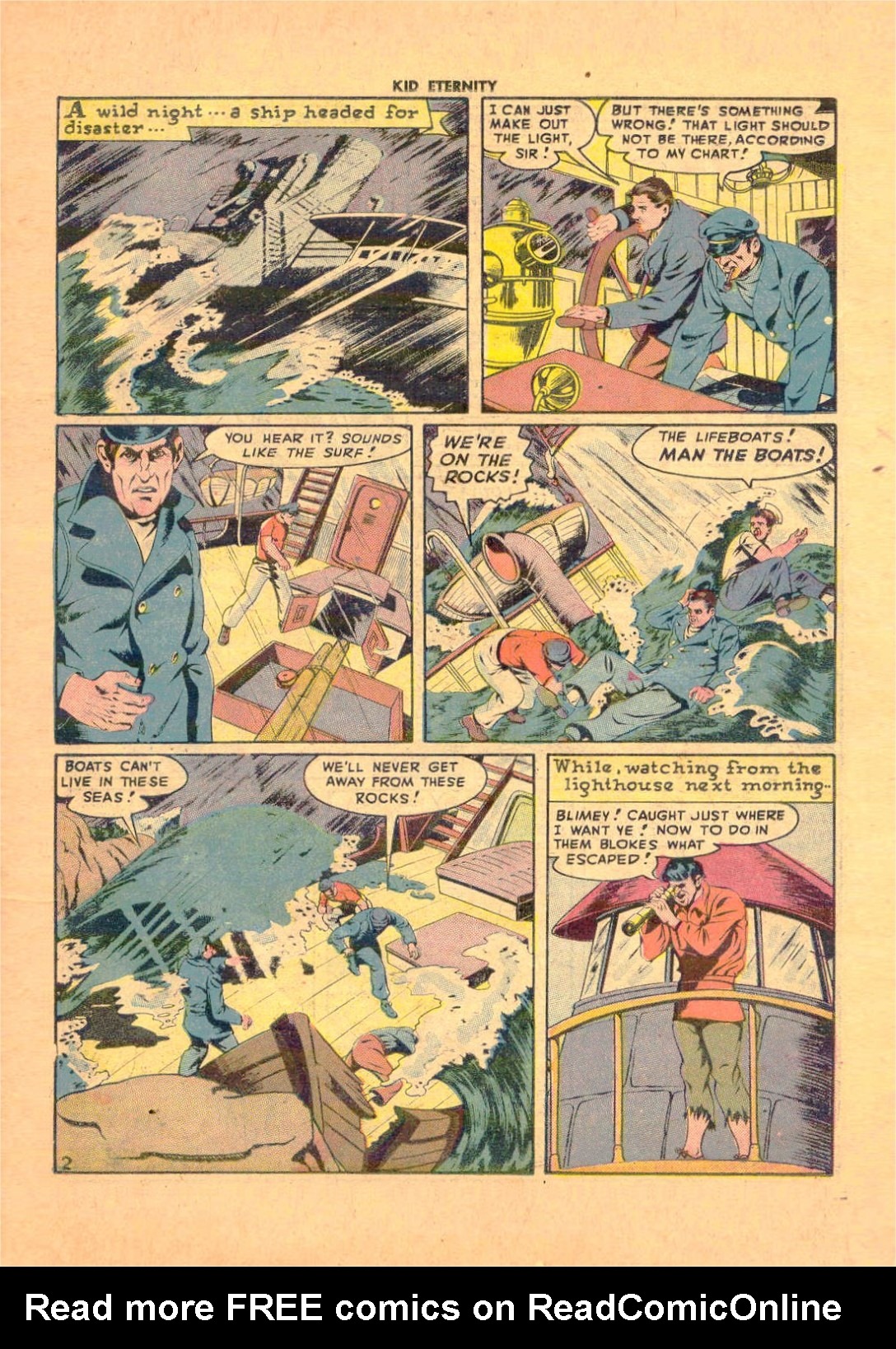 Read online Kid Eternity (1946) comic -  Issue #8 - 37